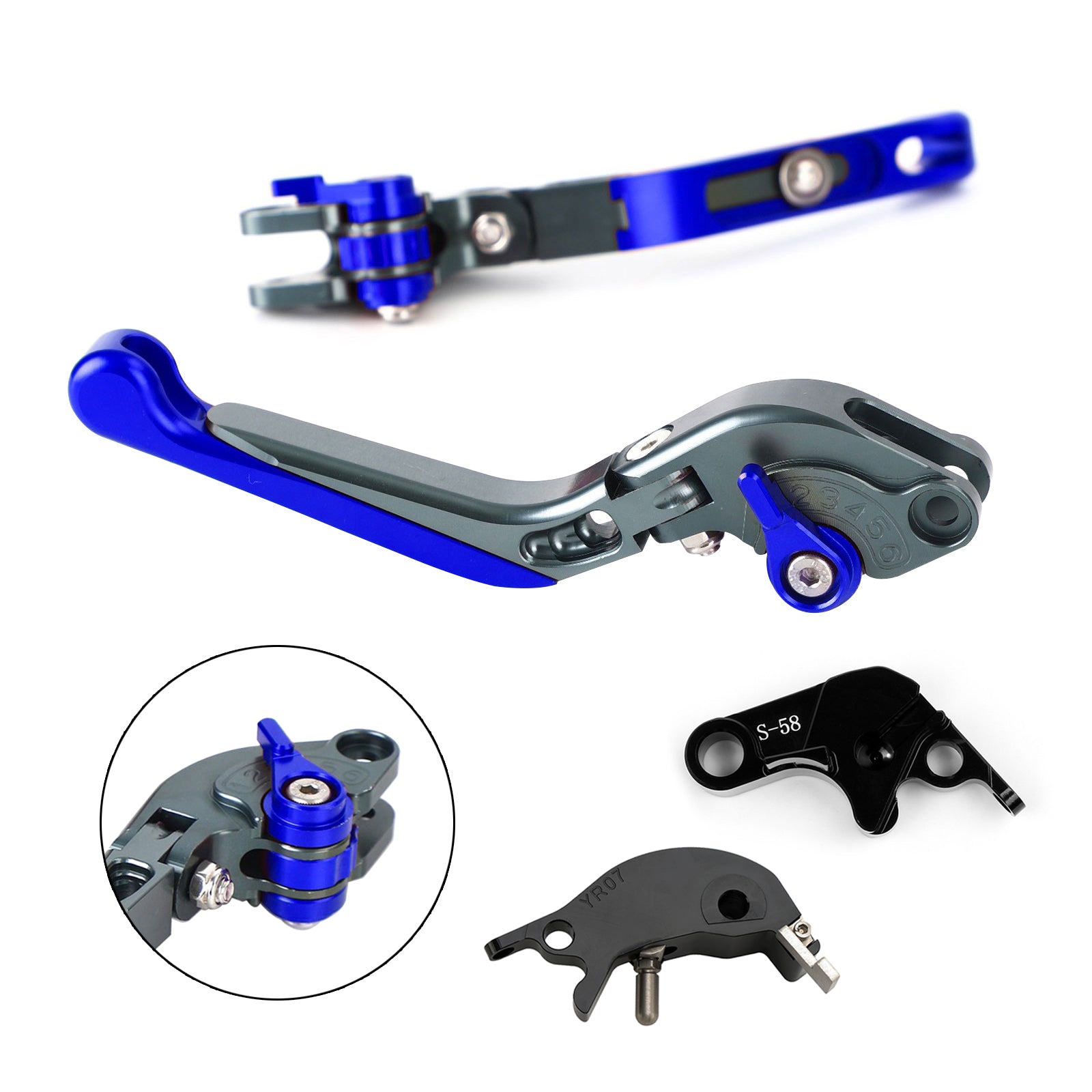 2022-2023 YAMAHA YZF R7 MT-10/SP FZ-10/SP Palanca de freno de embrague ajustable
