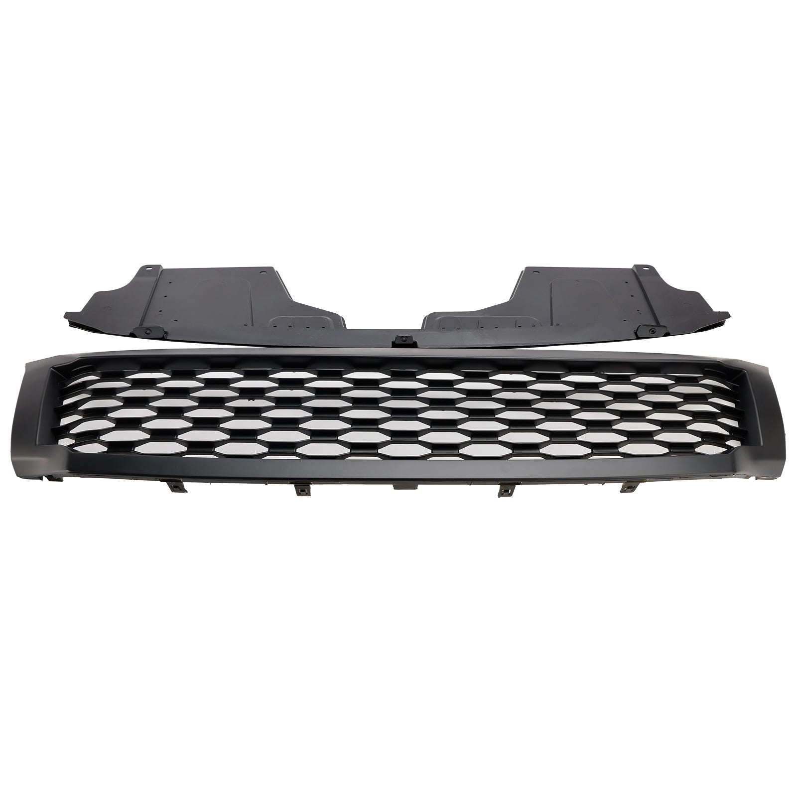 2015-2020 Nissan Navara NP300 D23 Matt Black Front Challed Grill Grille