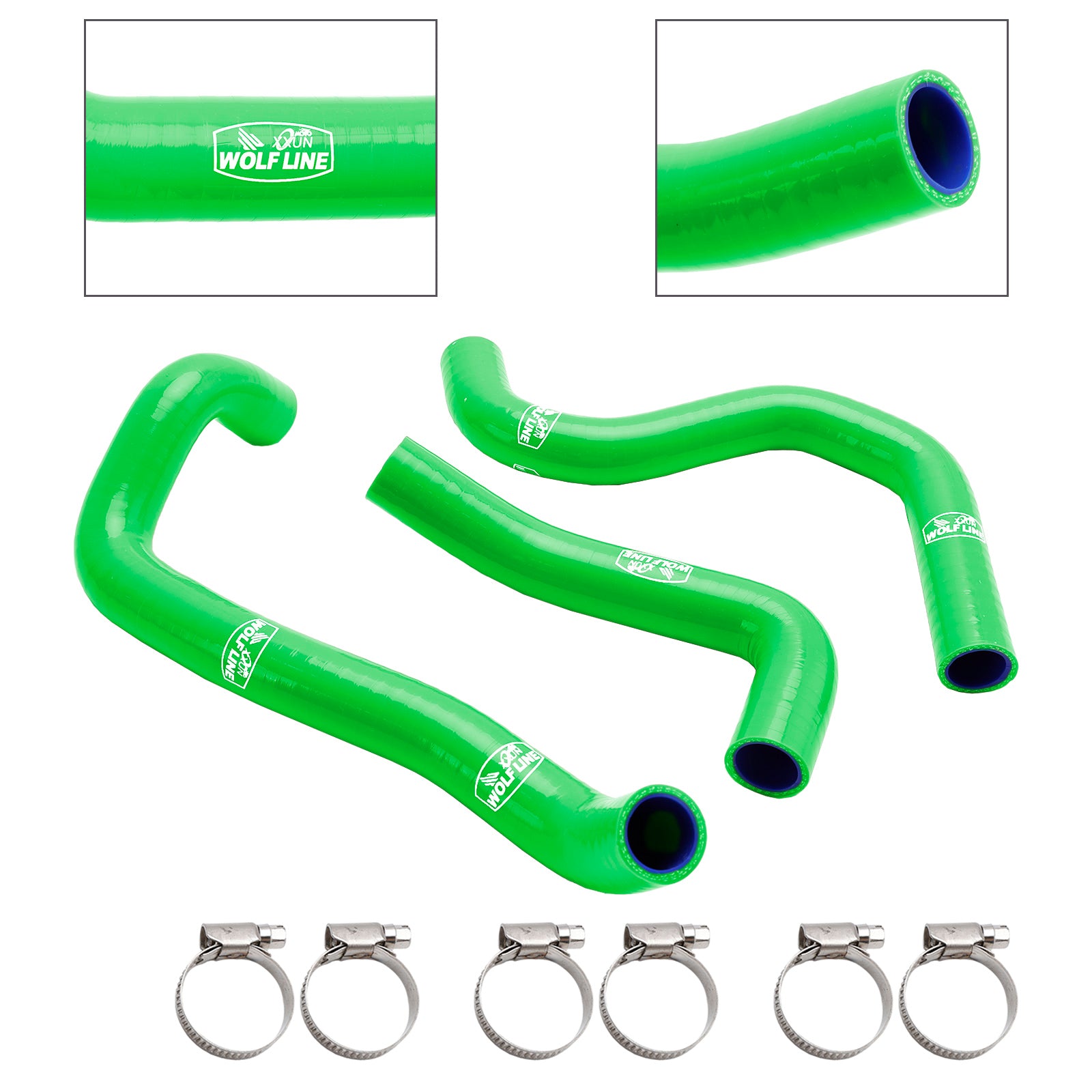 2020-2022 Street Triple 765 R RS Silicone Radiator coolant Hose kit