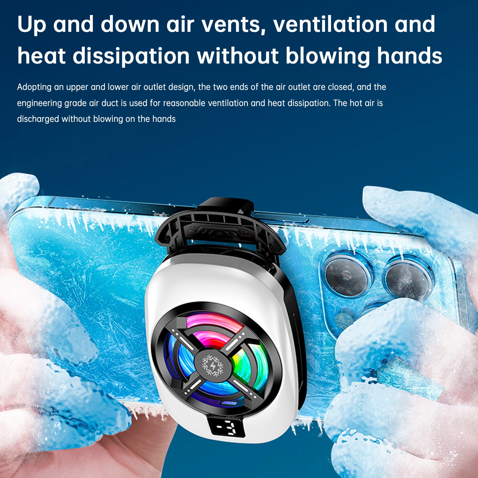 Tl16 Semiconductor Heat Sink Digital Display Fan Cooler Freezing Cool Radiator