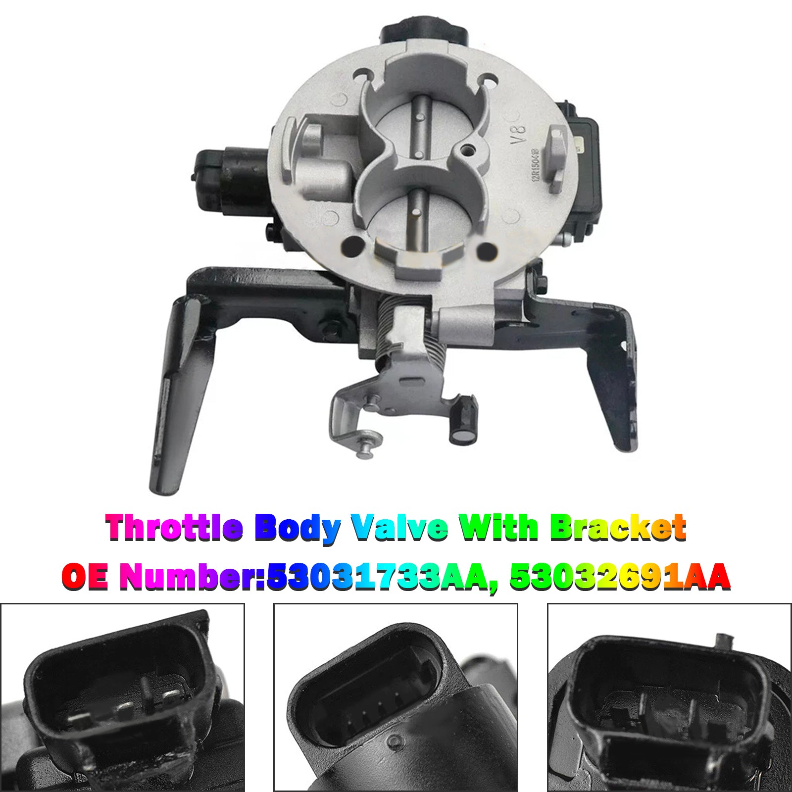 Throttle Body 53031733AA For Dodge Ram 1500 2500 3500 Dakota Durango V8 1998-2003