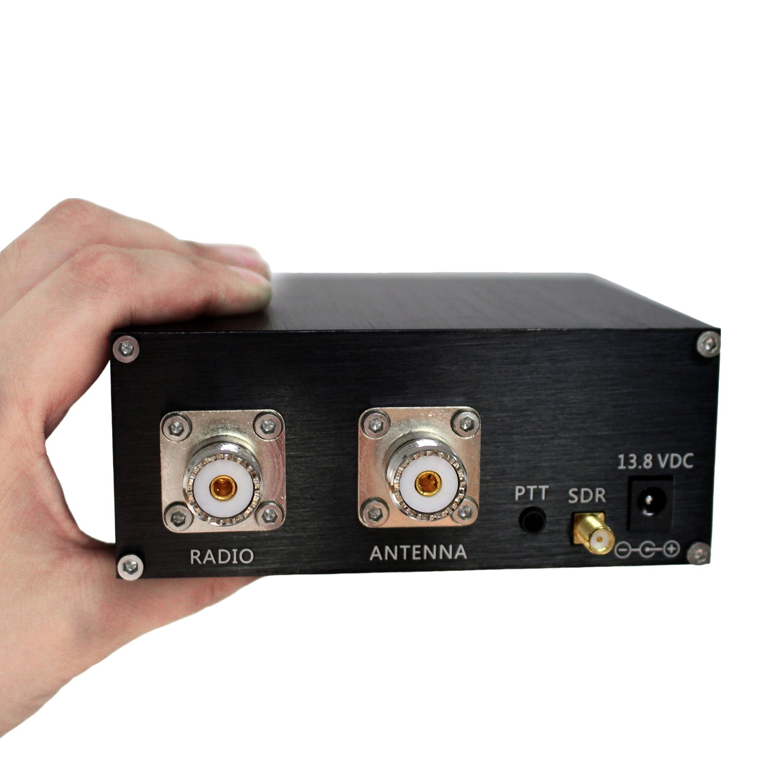 SDR Receiving Switching Antenna Sharing Transceiver TR Switch Box 100W DC 160MHz EU Plug