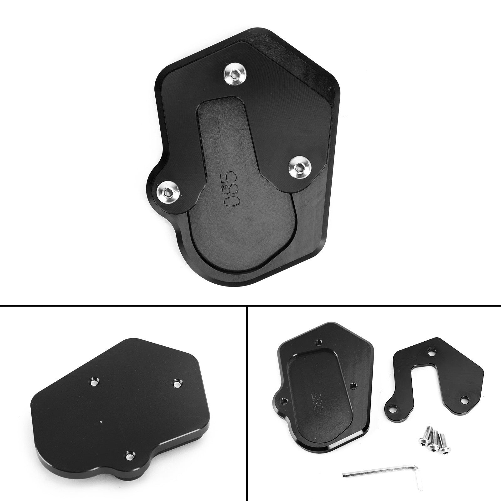 Motorcycle Kickstand Enlarge Plate Pad fit for BMW F900R F900 R 2020 Generic