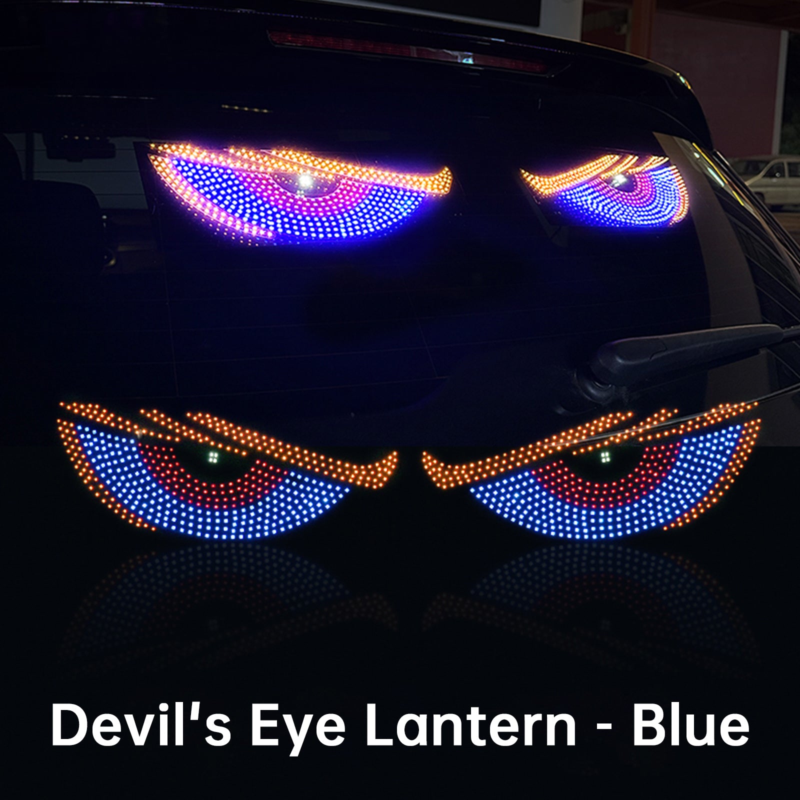 LED-scherm Devil's Eye Car Eye Light Truck Dynamisch LED-licht