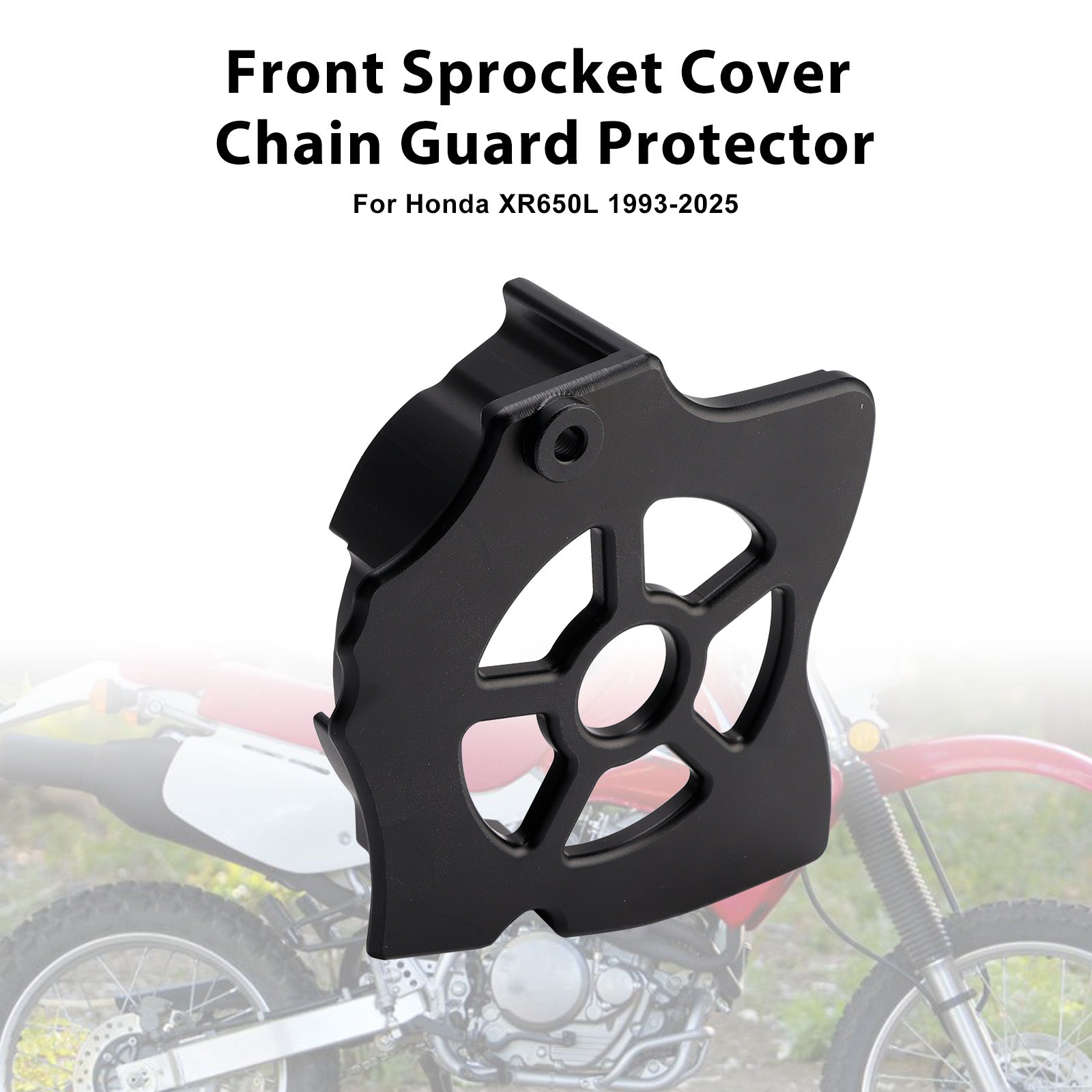 Front Sprocket Cover Chain Guard Protector For Honda XR650L 1993-2025