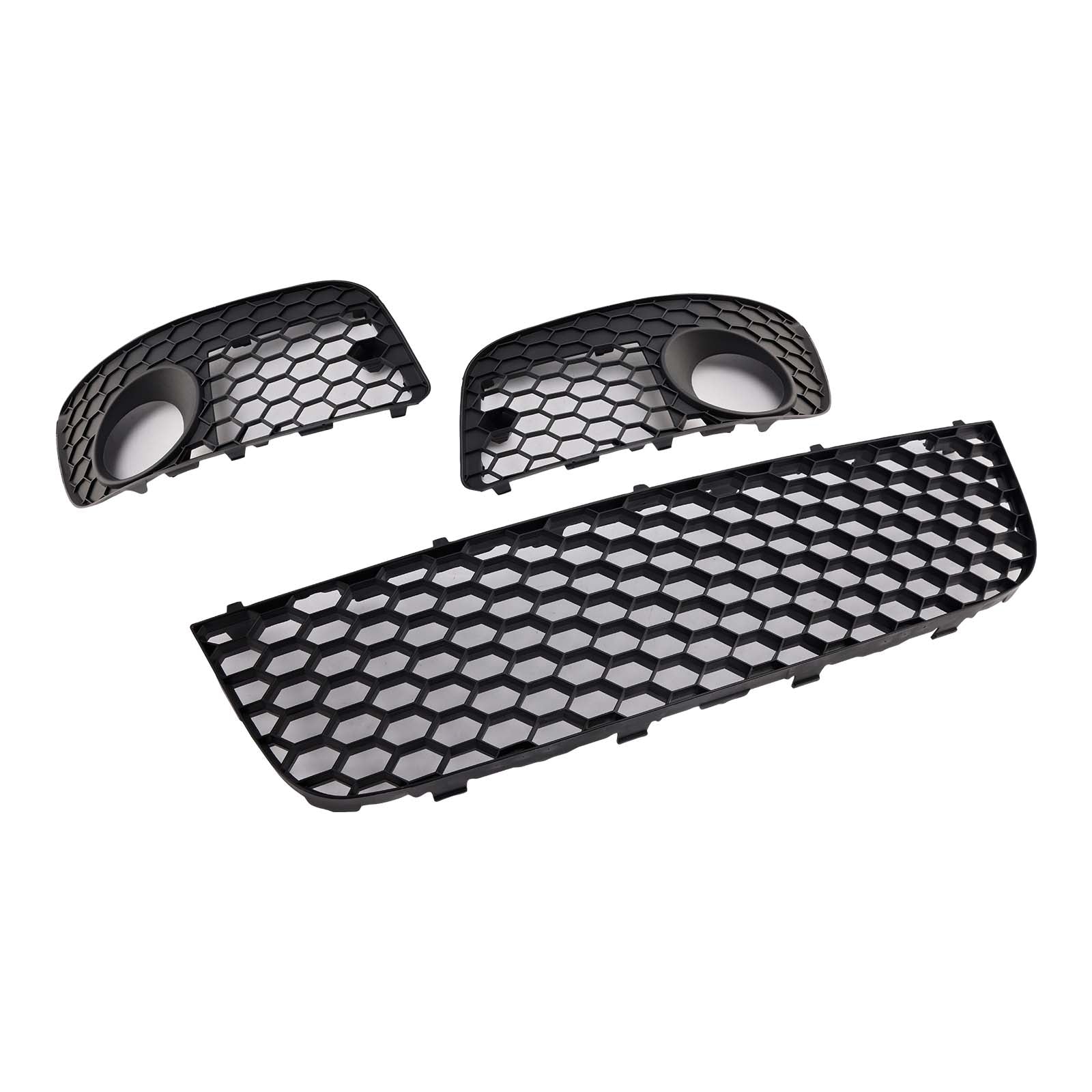 2006-2009 pour VW GOLF MK5 GTI 3 pièces calandre inférieure avant + couvercle antibrouillard