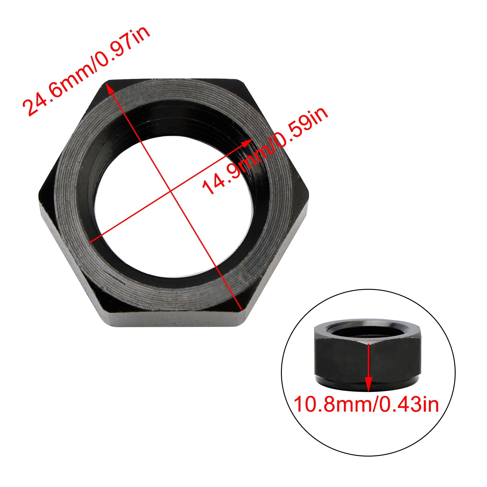 2Pcs Arbor Nut For Delta Unisaw Left Hand Thread For Right Tilt Saw 902-01-200-9848