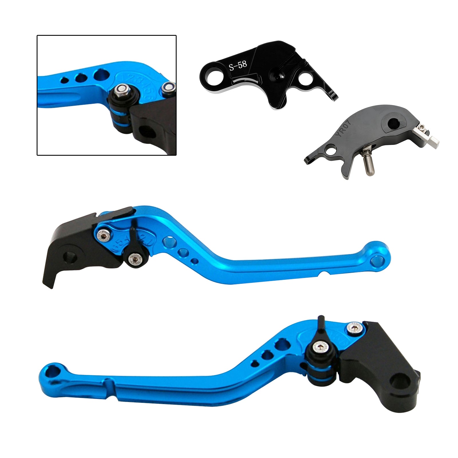 Long Clutch Brake Lever fit for YAMAHA YZF R7 MT-10/SP FZ-10/SP 2022-23