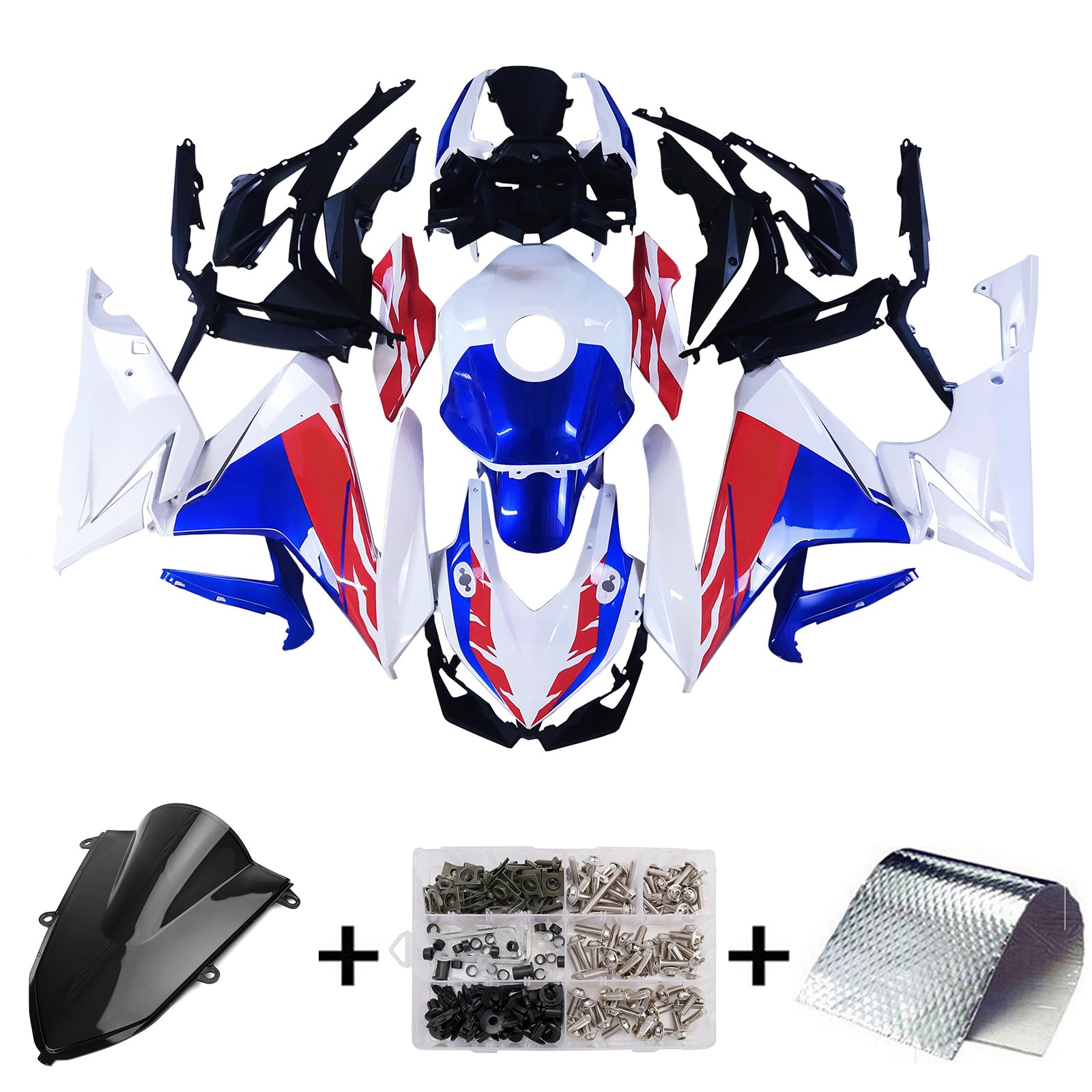 Injection Fairing Kit Bodywork Plastic ABS For Honda CBR400R 2022