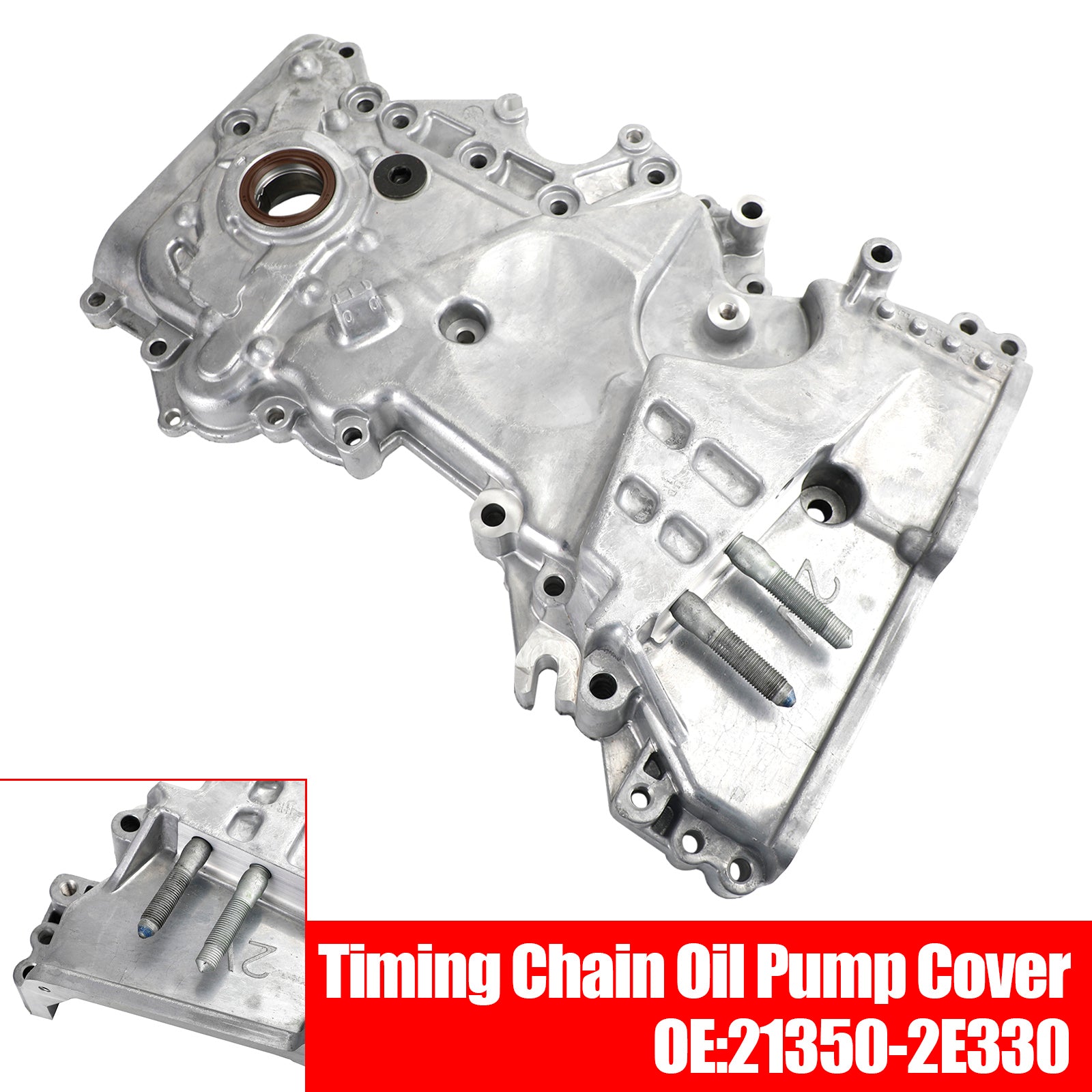 2014-2019 Hyundai Tucson 2.0L 21350-2E330 Timing Chain Oil Pump Cover