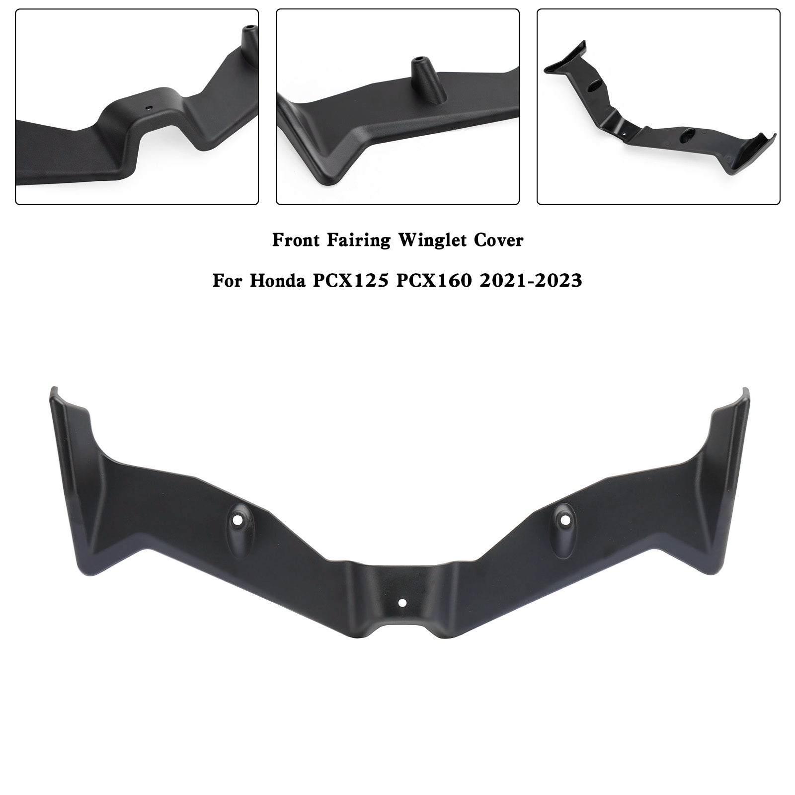 2021-2023 Honda Pcx125 Pcx160 Voorkuip Aerodynamische Winglet Cover Duurzaam