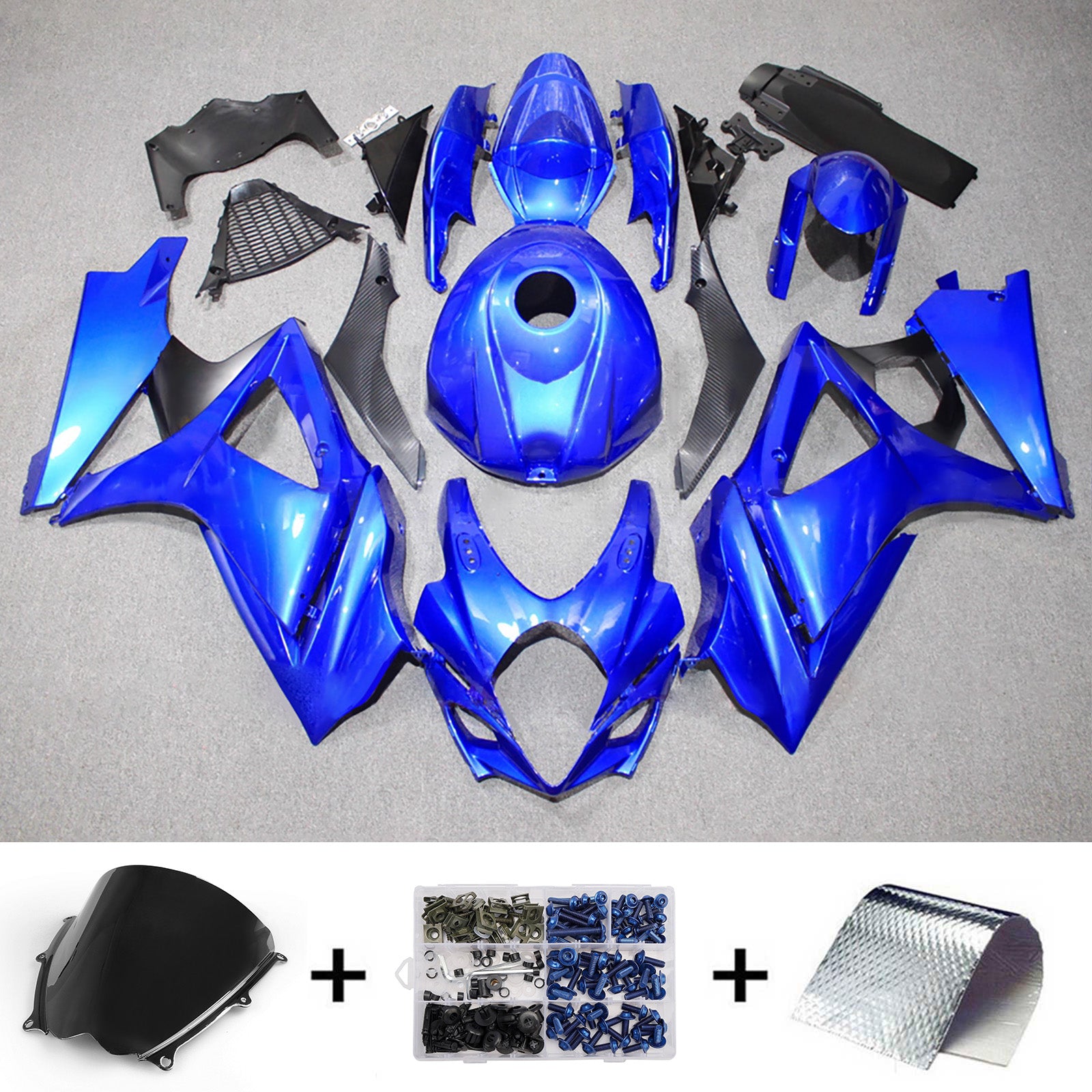 Injection Fairing Kit Bodywork Plastic ABS For Suzuki GSXR1000 2007-2008 K7