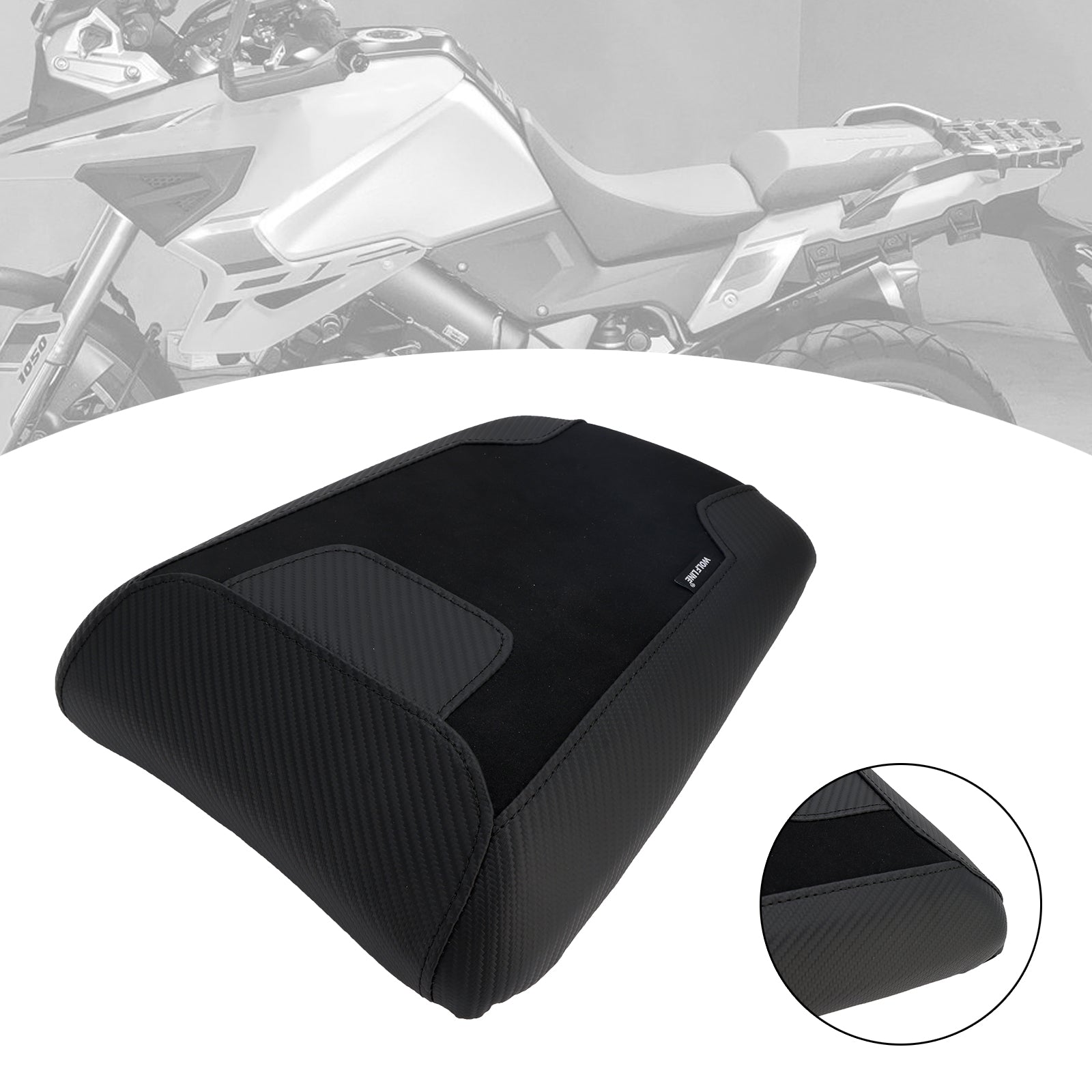 2023-2025 Suzuki V-Strom Dl1050 Coussin de siège passager arrière plat