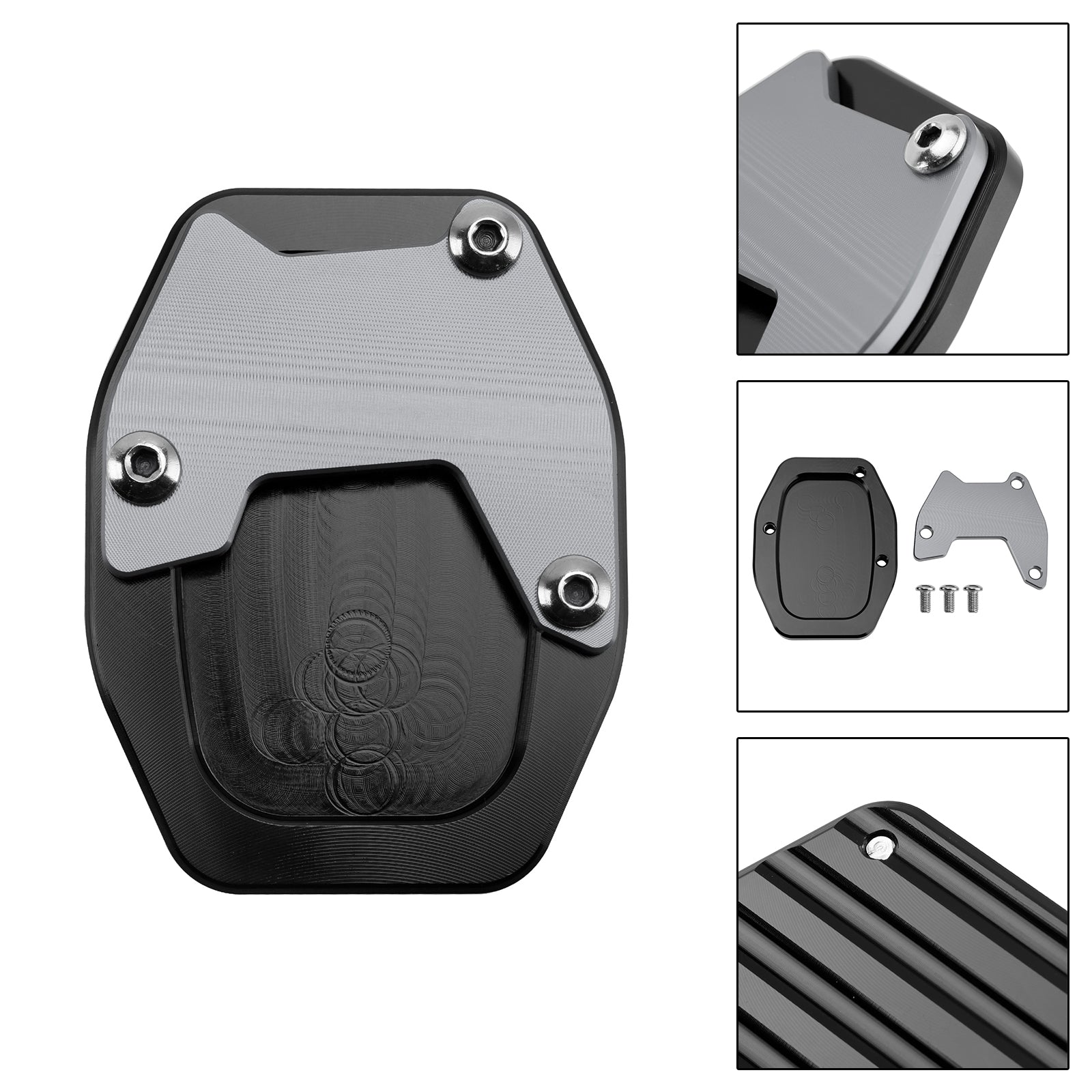 Kickstand Enlarge Plate Pad fit for Honda X-ADV 750 NSS750 21-25 Foza 750 21-23