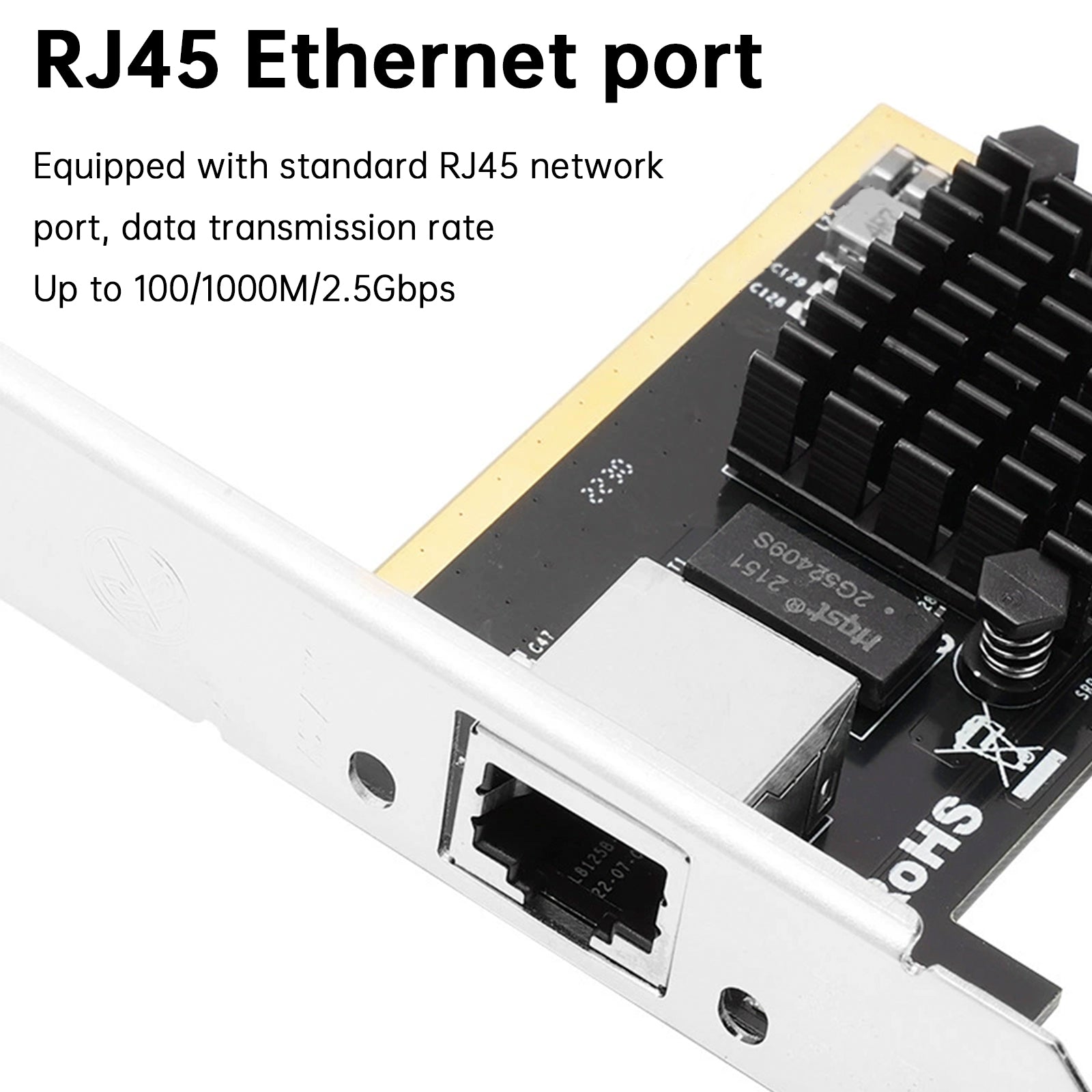 Tarjeta de red PCIE a 2,5G PXE Soporte de tarjeta de red de arranque sin disco Synology PXE WO