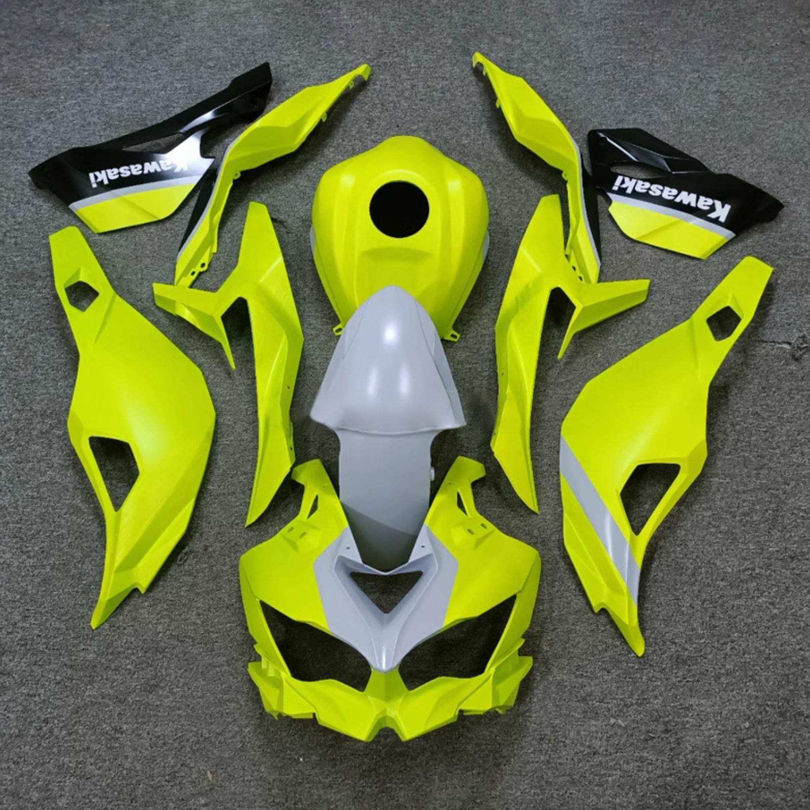 Kit carenatura iniezione adatto per Kawasaki Ninja ZX-25R ZX-4R ZX-4RR 2019-2025