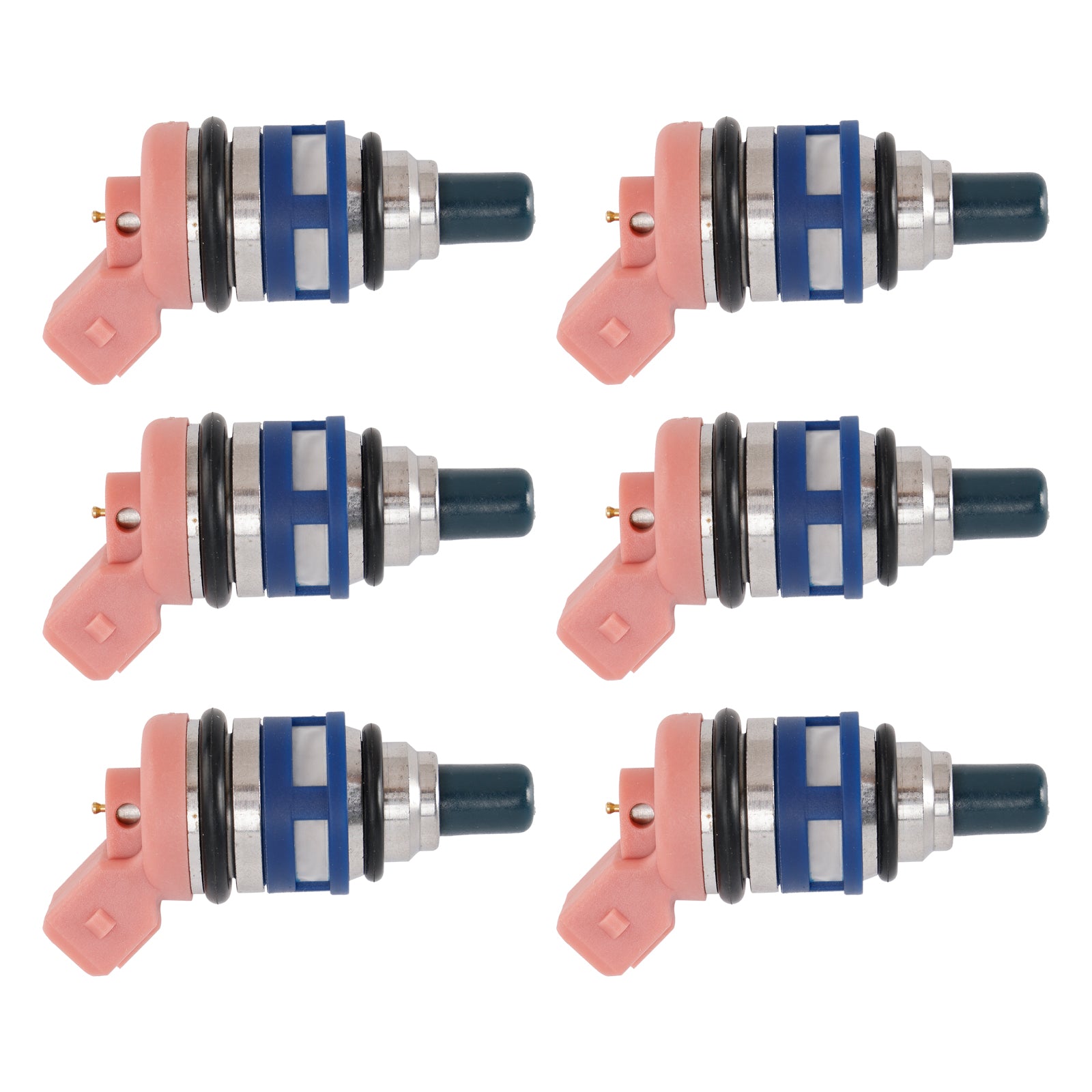 6Pcs Fuel Injector For Nissan Maxima J30 Laurel 88-94 3.0 24V 16600-21V02