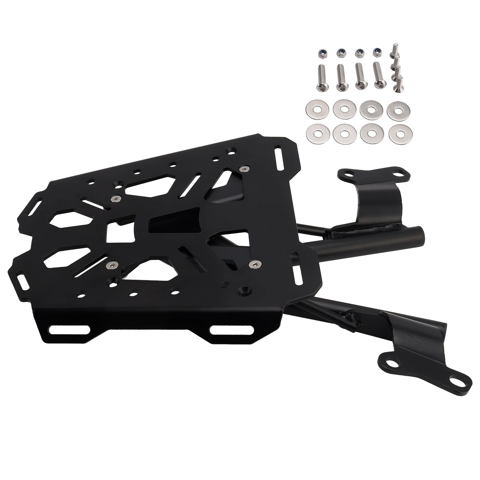 REAR CARGO RACK LUGGAGE CARRIER - BLACK FOR HONDA CB500F CB 400 500 X 2013-2023