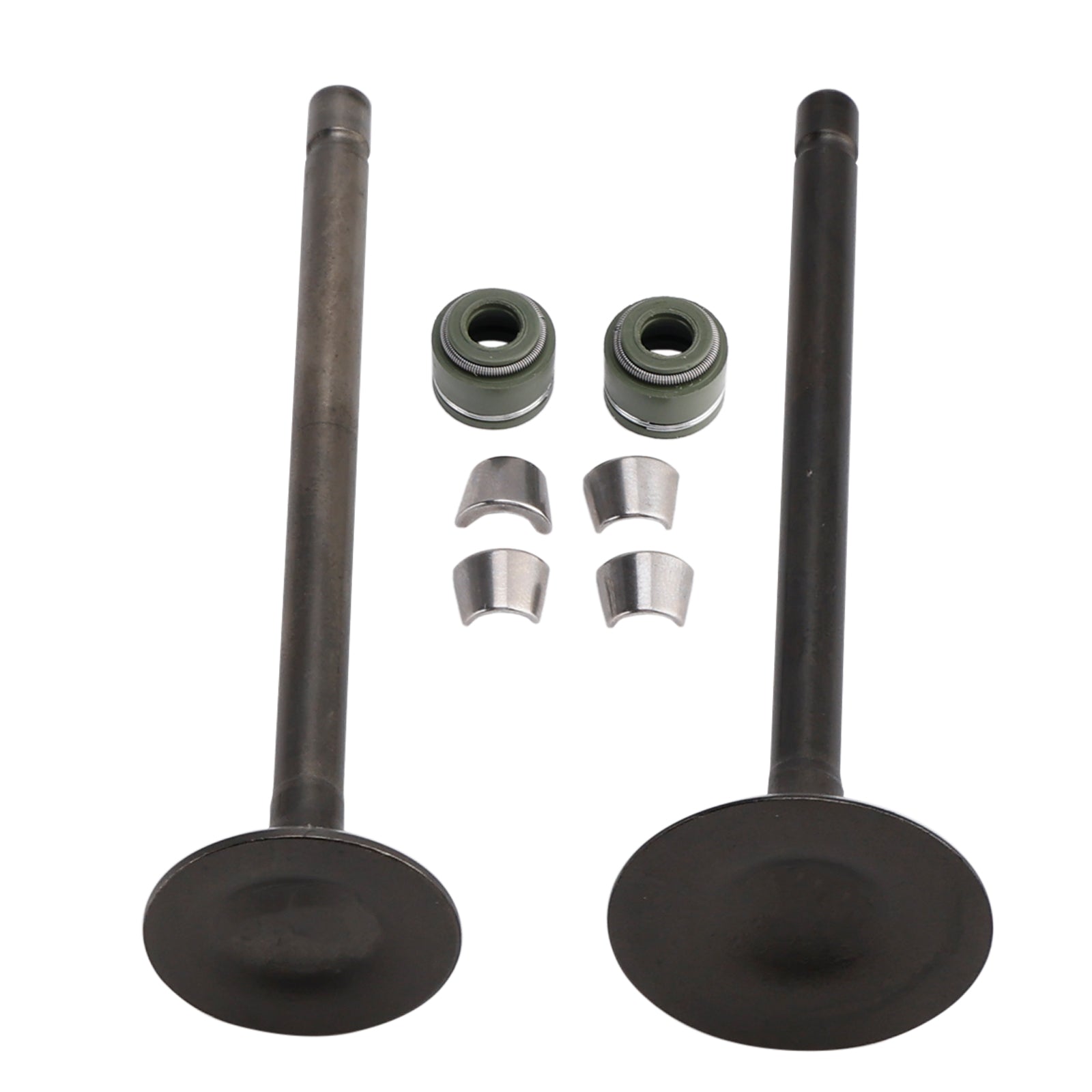 Intake Exhaust Valve Kit For Honda 76-79 CB125S CB125J 80-81 CG125 76-78 XL125