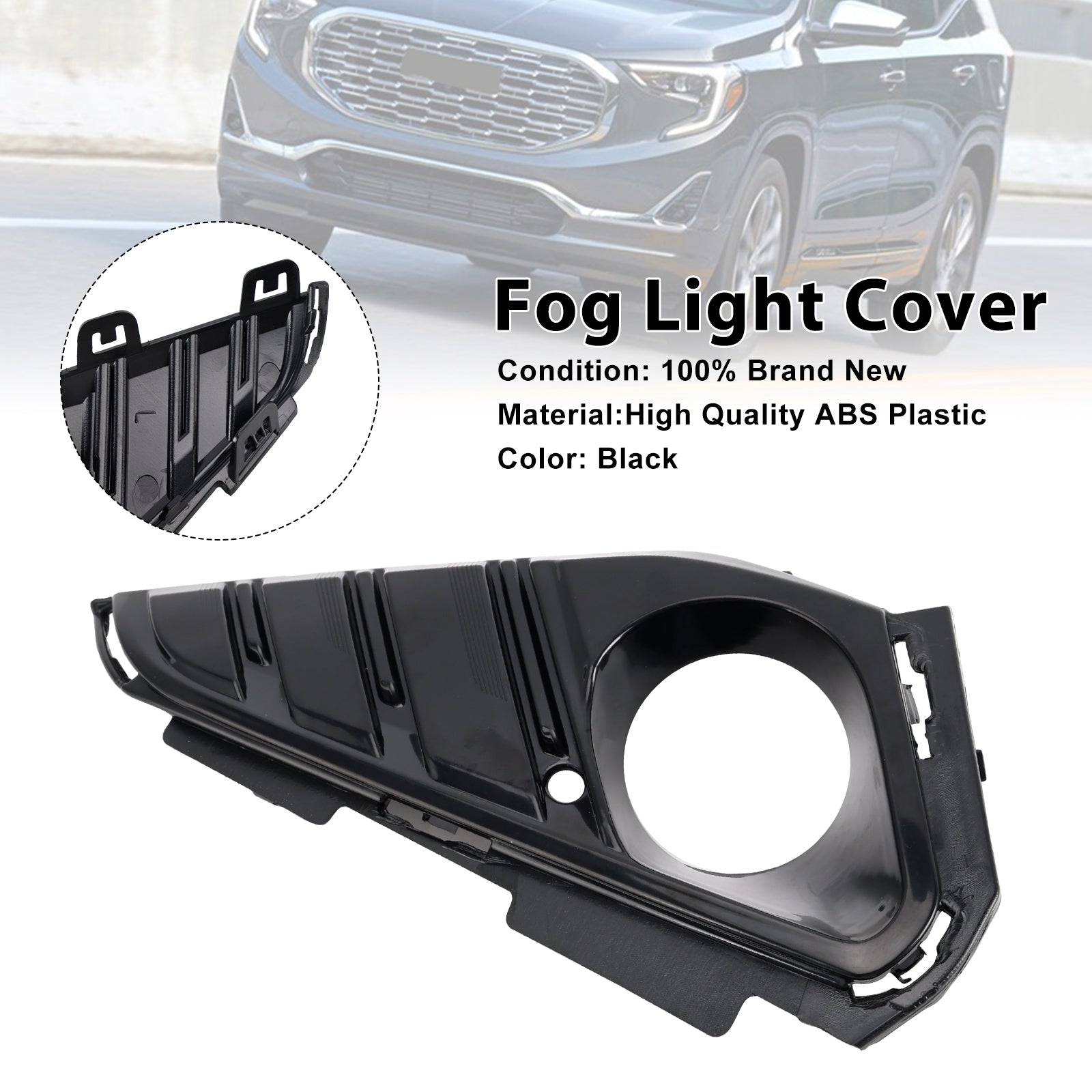 2018-2021 GMC Terrain Front gauche Fog Light Centragine 23196307