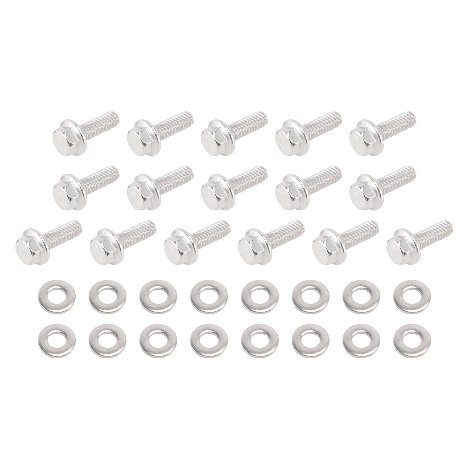 Kit de boulons de couvercle de valve hexagonale en acier inoxydable 300, 400-7507, 2 paquets