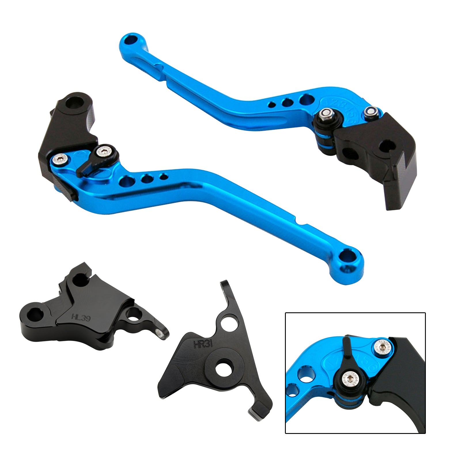 Palanca de freno de embrague larga apta para CFMOTO 450SS 450SR 21-23 450NK 23-24