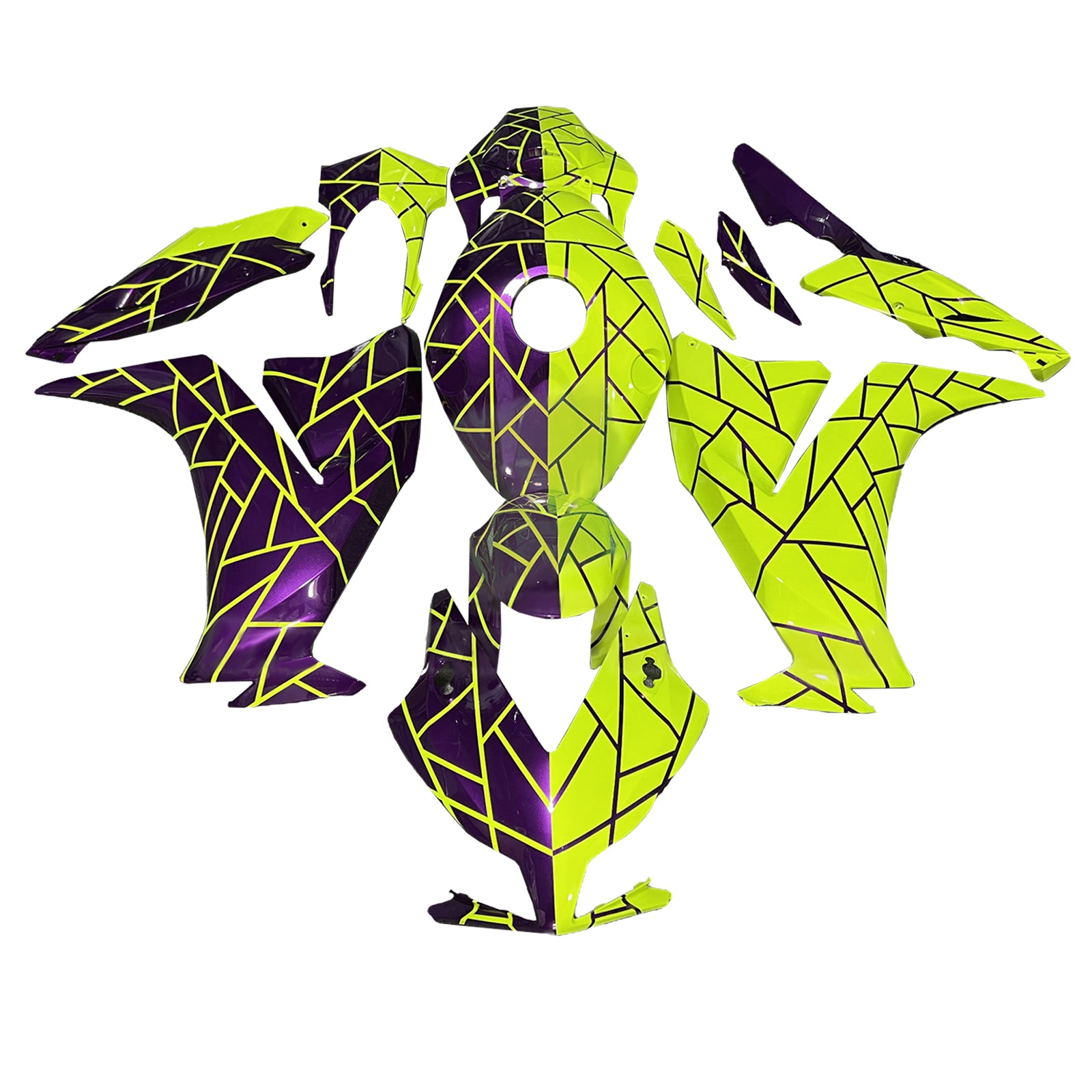 Injektionsmässa Kit Bodywork Plastic ABS för Honda CBR1000RR 2012-2016