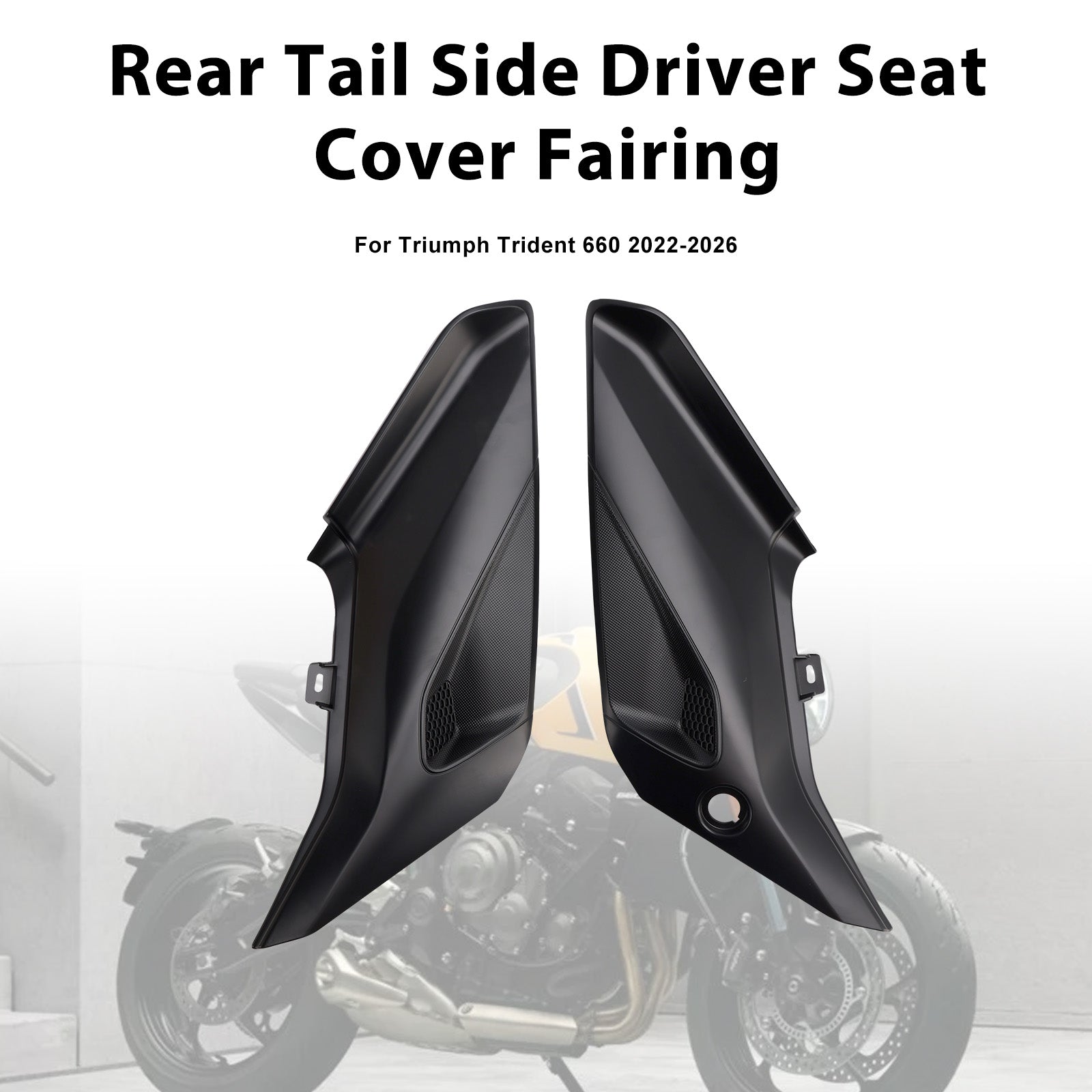 Side Seat Panel Fairing Cowl For Trident 660 2022-2026