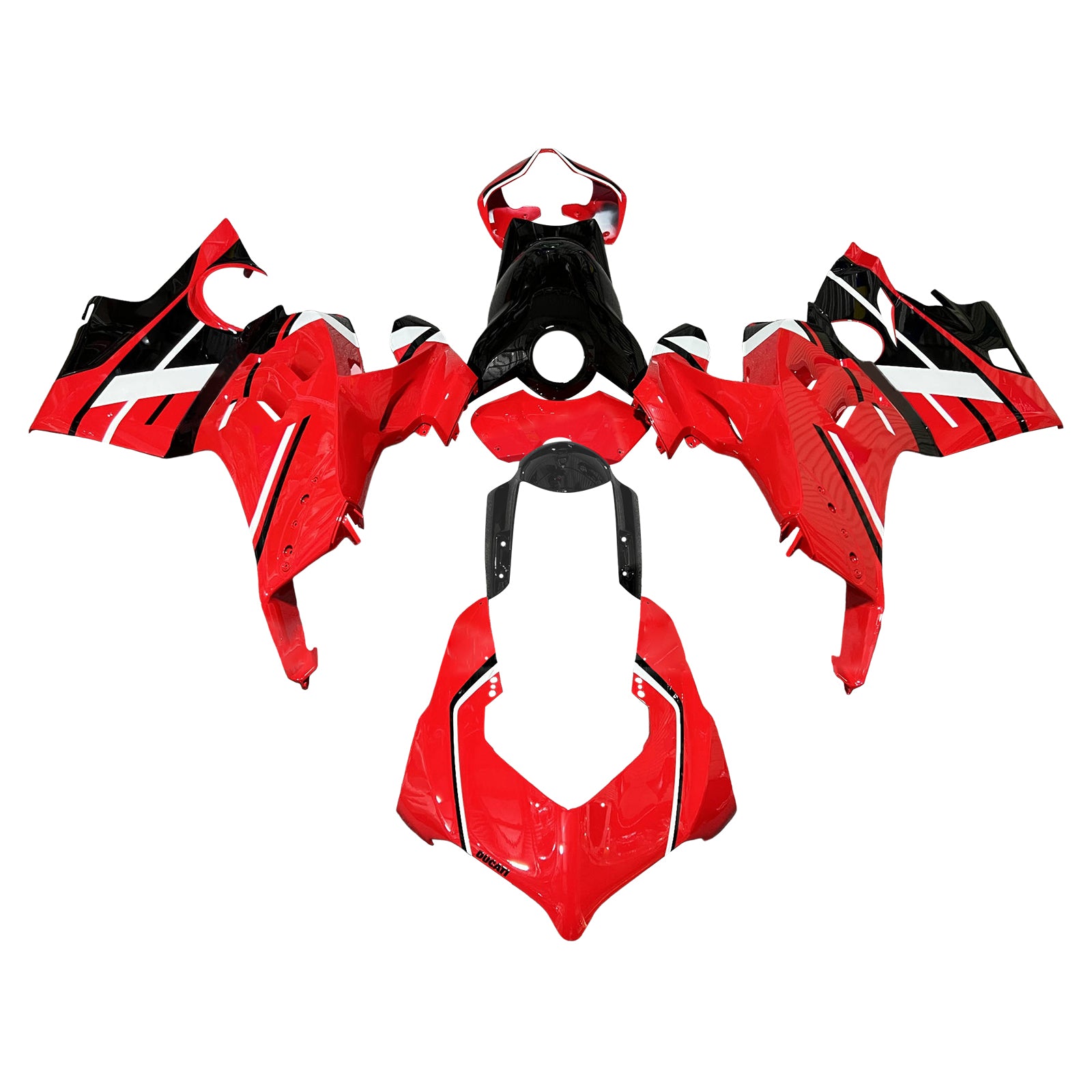 2020-2021 Ducati Panigale V4/V4S 2019-2022 V4SP/V4R Kit de camerage d'injection de carrosserie