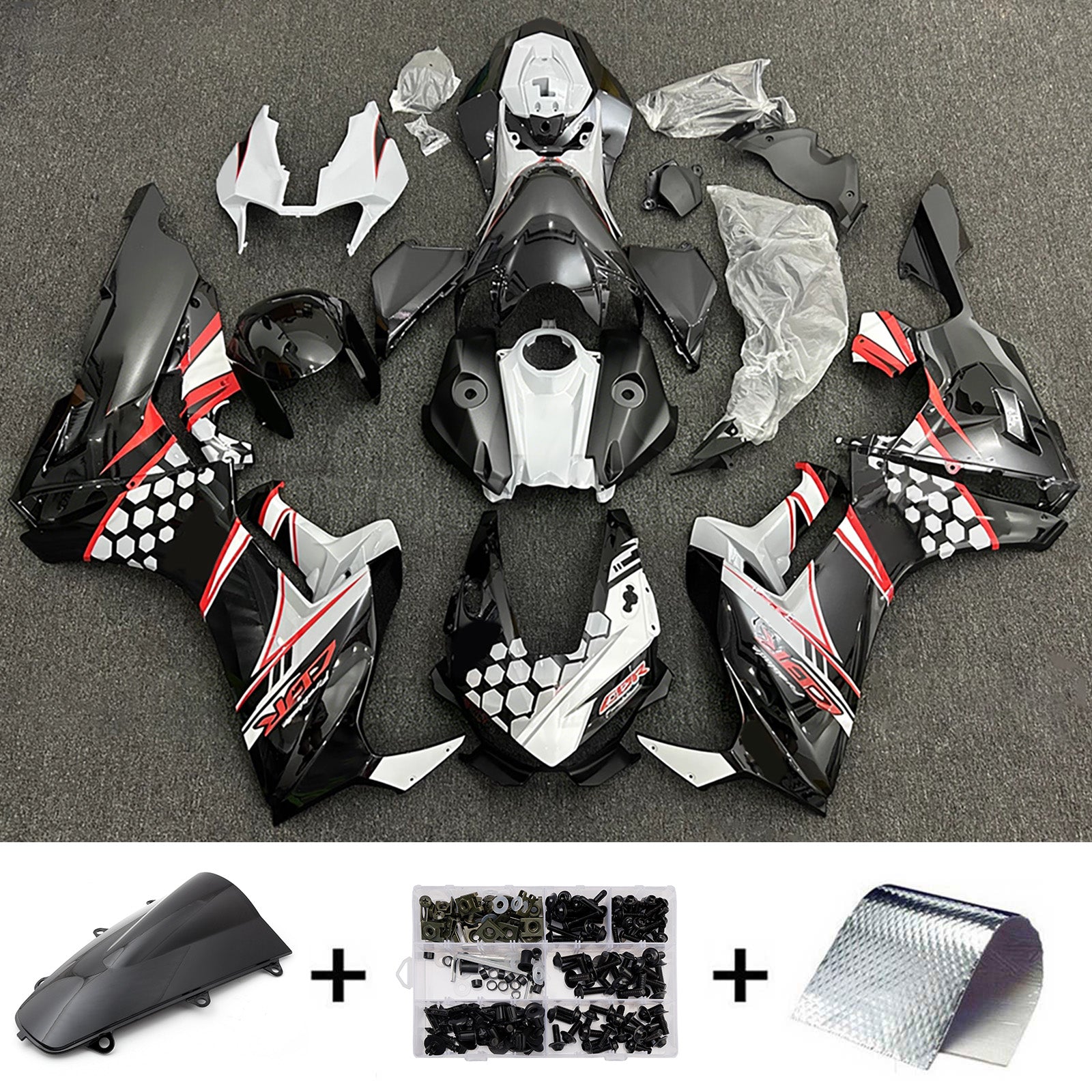 Injection Fairing Kit Bodywork Plastic ABS For Honda CBR1000RR 2017-2025