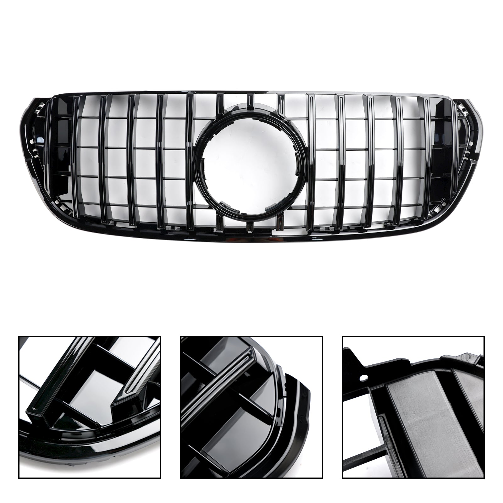 2017-2019 Mercedes Benz X-Class X470 Black Front Bumper Grille Grill