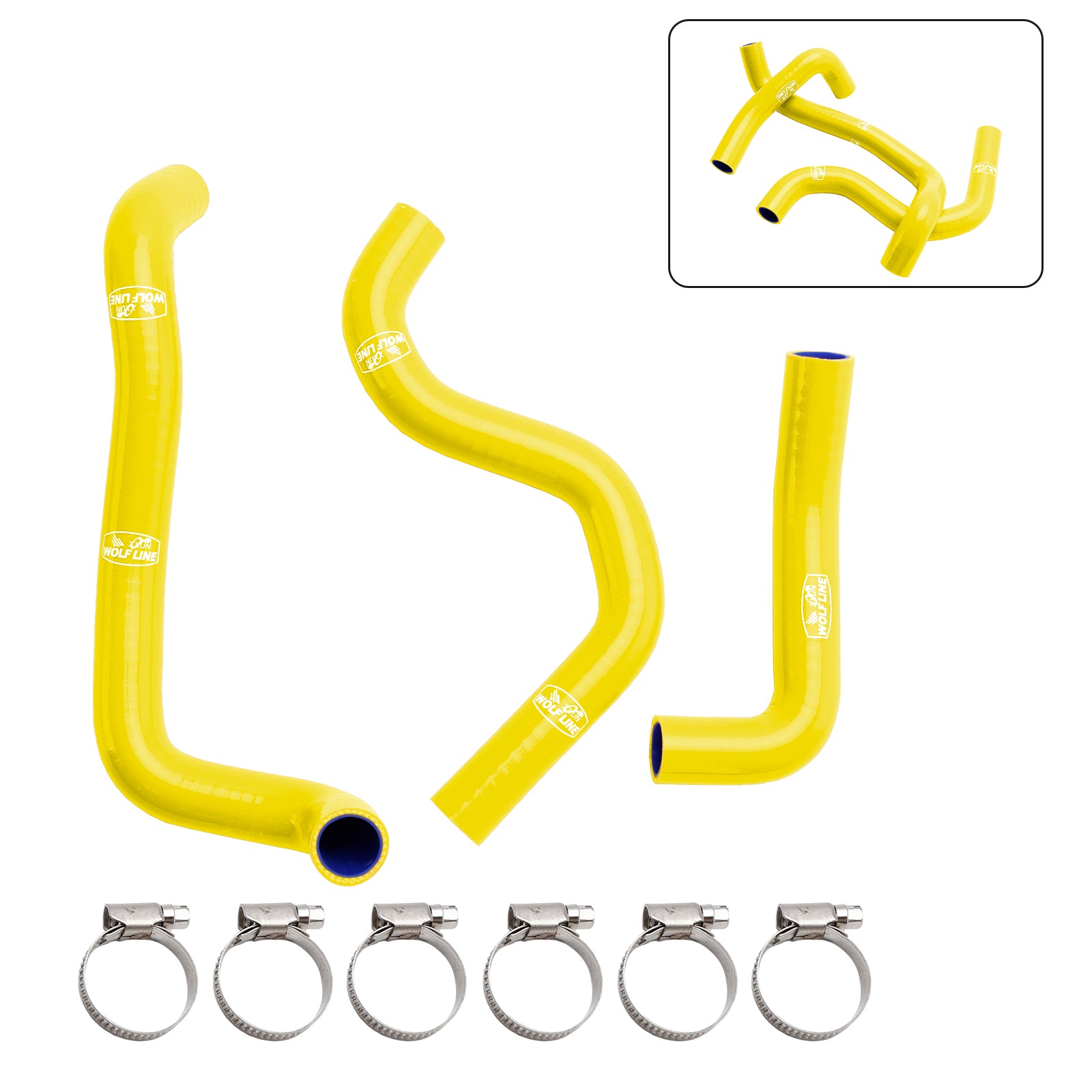 2020-2022 Street Triple 765 R RS Silicone Radiator coolant Hose kit