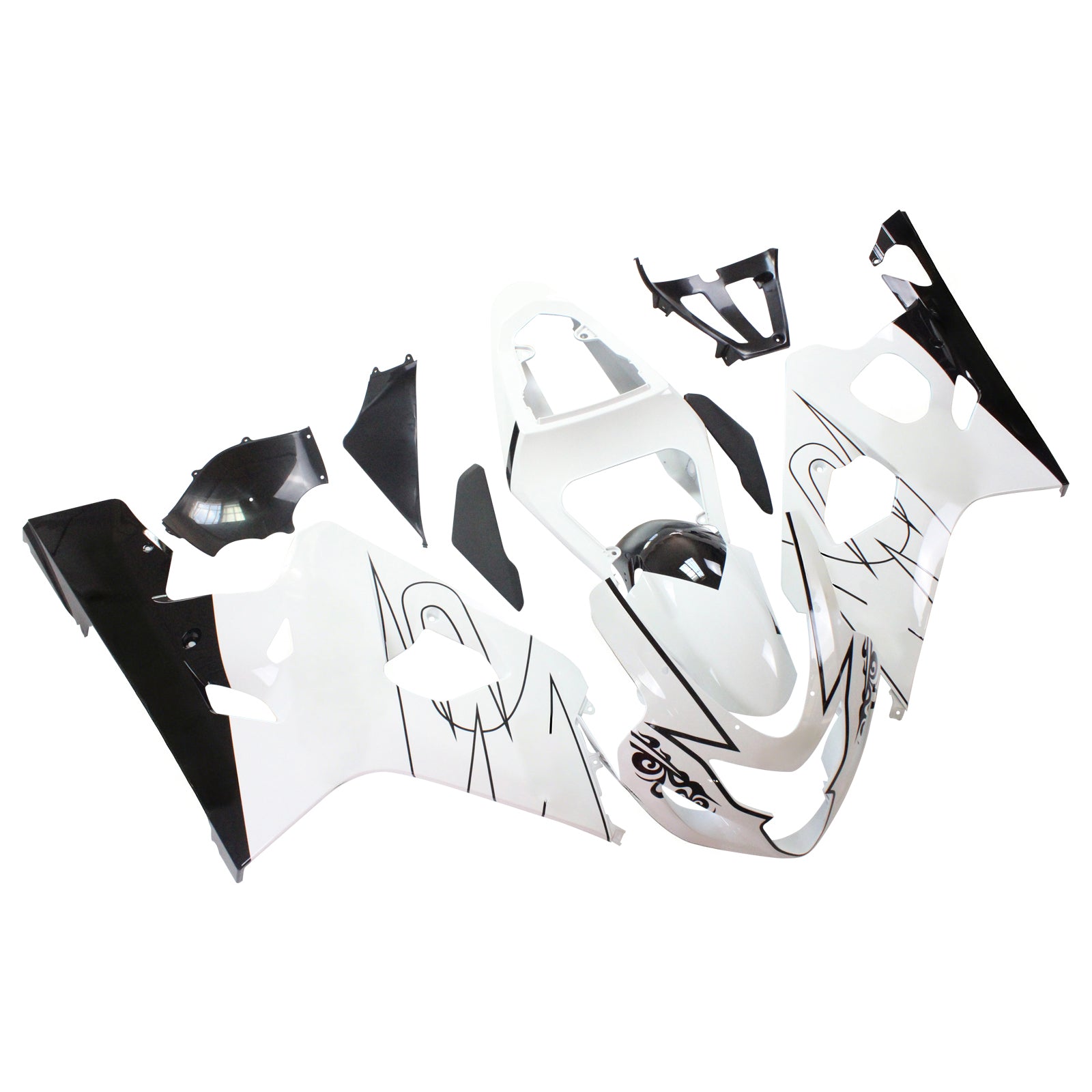 Injection Fairing Kit Bodywork Plastic ABS fit For Suzuki GSXR 600/750 2004-2005
