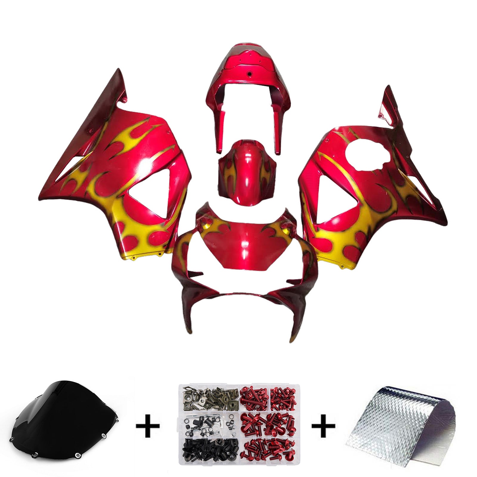 Injection Fairing Kit Bodywork Plastic ABS For Honda CBR954 2002-2003