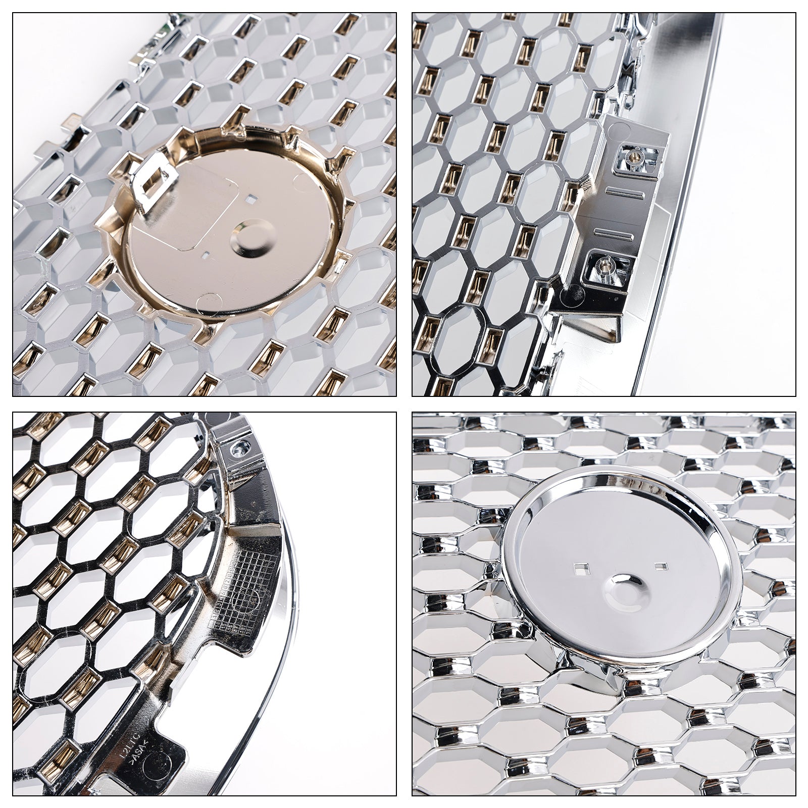 Grade de pára-choque dianteiro cromado jaguar f-pace x761 2016-2020