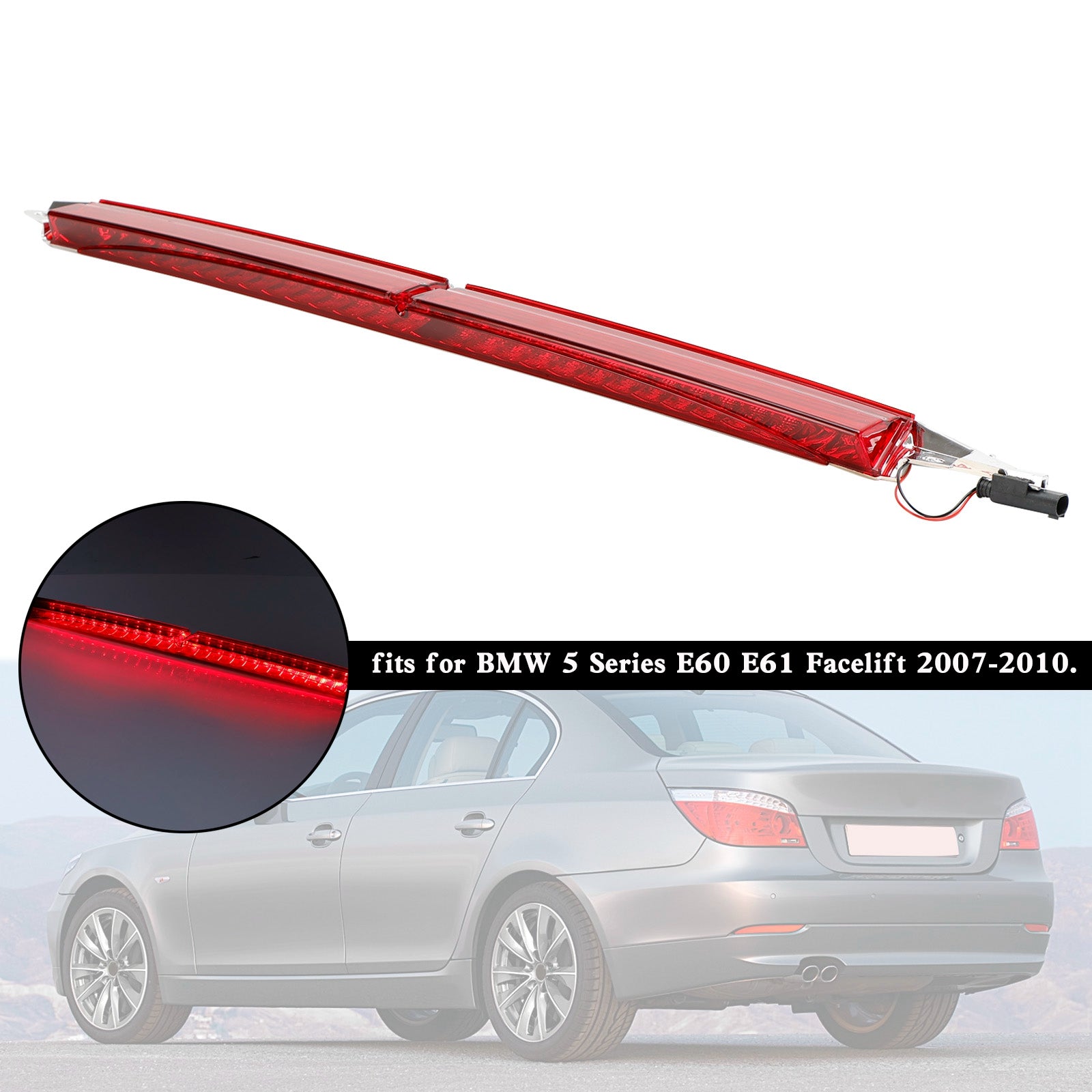 Third Brake Light 63256925902 For BMW 5 Series E60 E61 Facelift