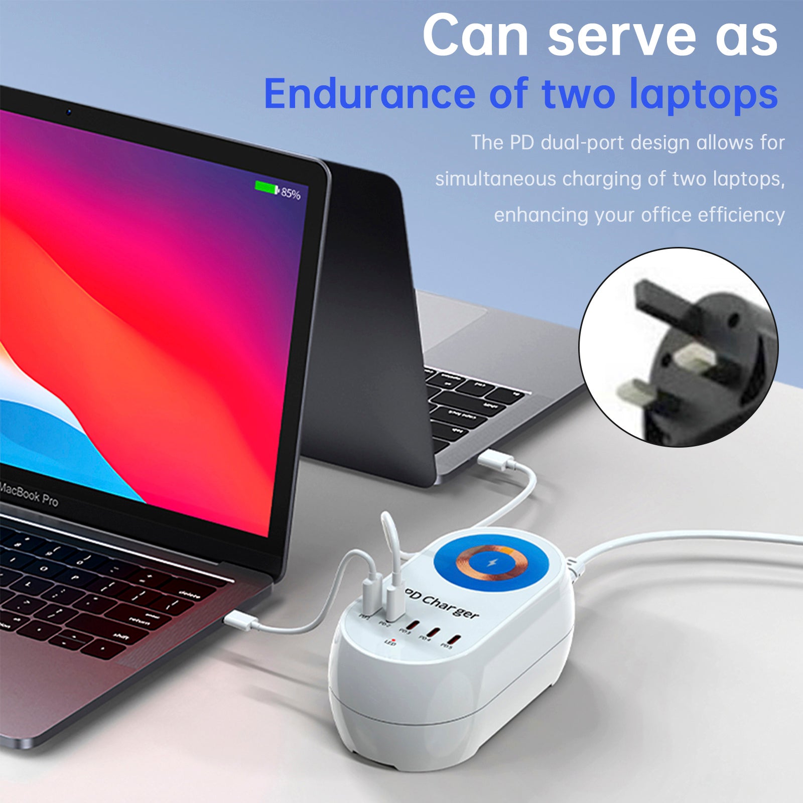 140W Charger Magnetic Wireless Fast Charging PD100W Laptop Mobile Phone Charger