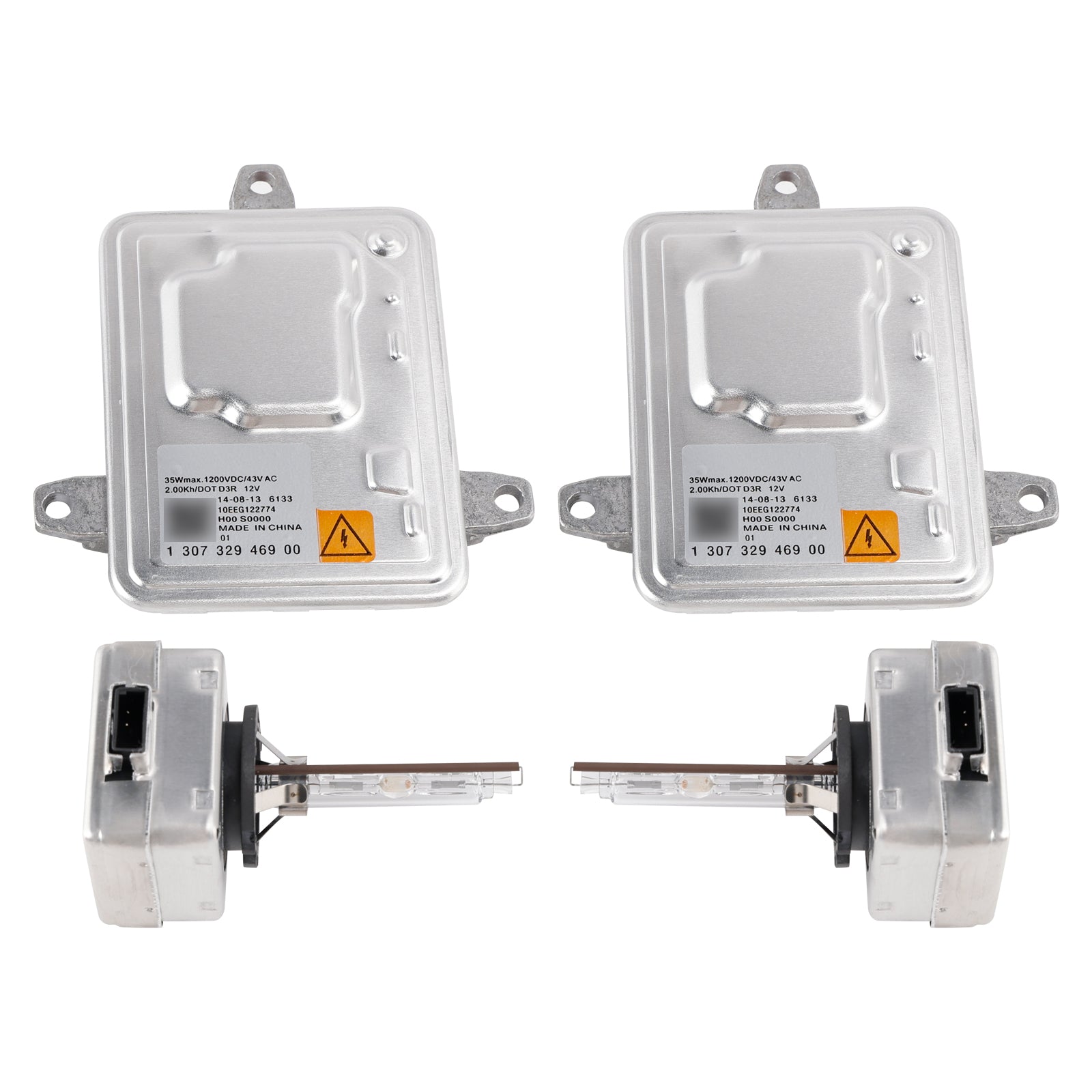 Xenon Ballast HID Control Unit+ D3S Bulbs Kit för Jeep Cherokee 2014-2018