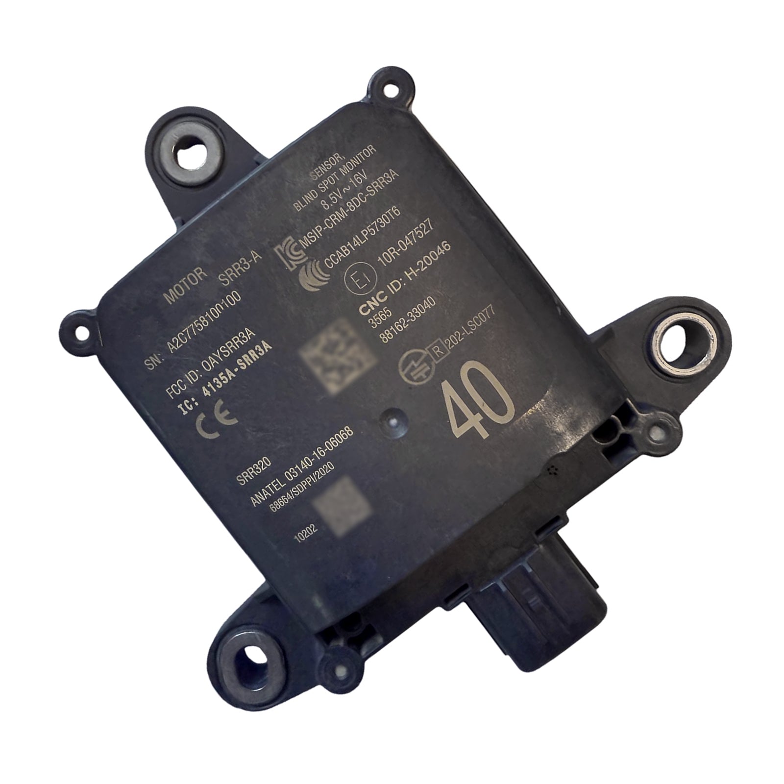 Rear Blind Spot Radar Sensor Module 88162-33040 For Lexus ES250 ES300H Z10 A10 H10 2021