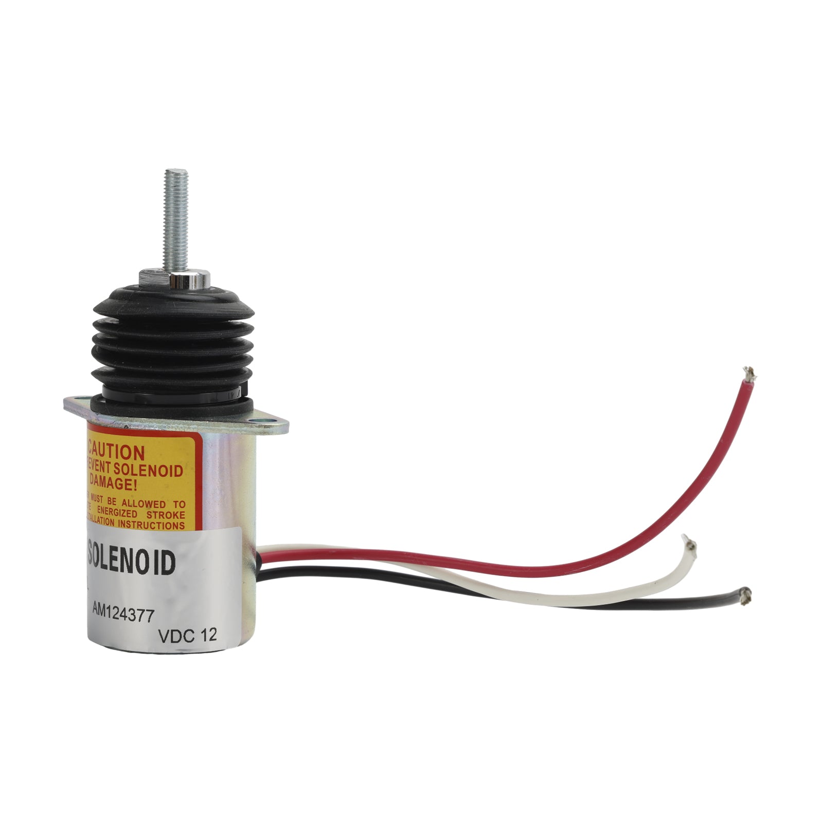 Solénoïde d'arrêt de carburant 12V AM124379 AM124377 pour John Deere 655 755 856