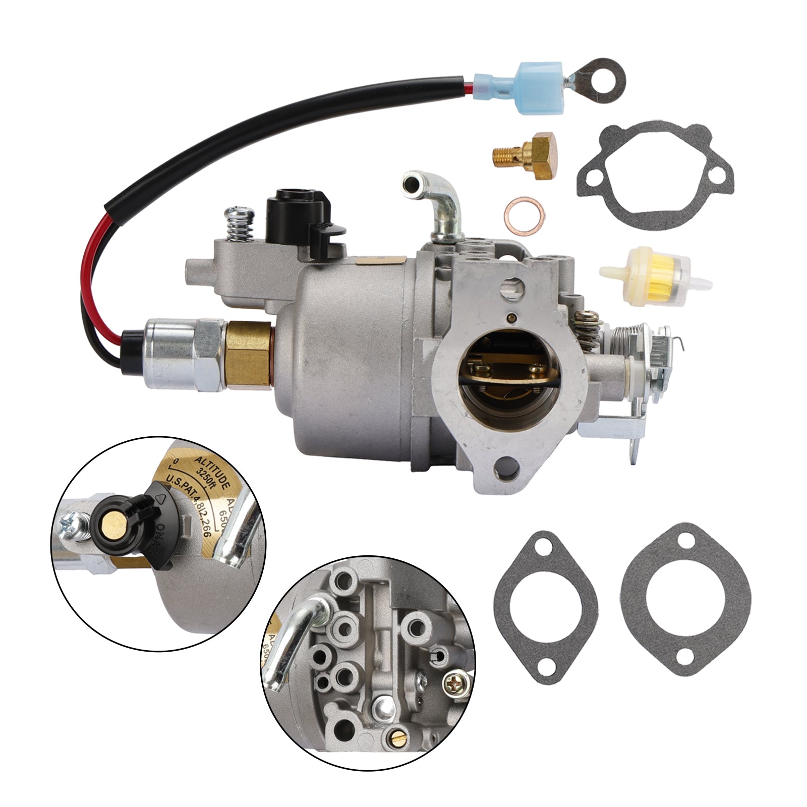 Carburetor Carb fit for Onan Cummins A041D736 A042P619 Microquiet 4000W