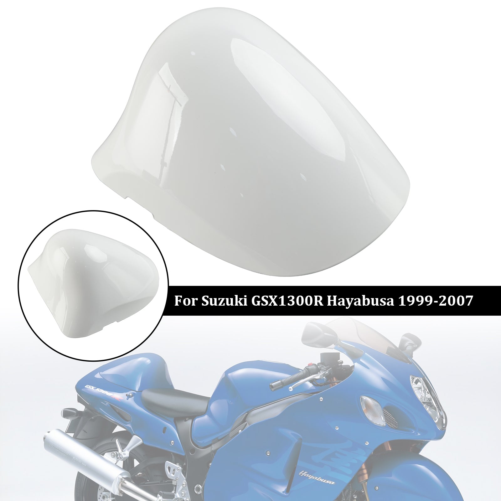 Rear Seat Fairing Cover For Suzuki GSX1300R GSX-R1300 Hayabusa 1999-2007