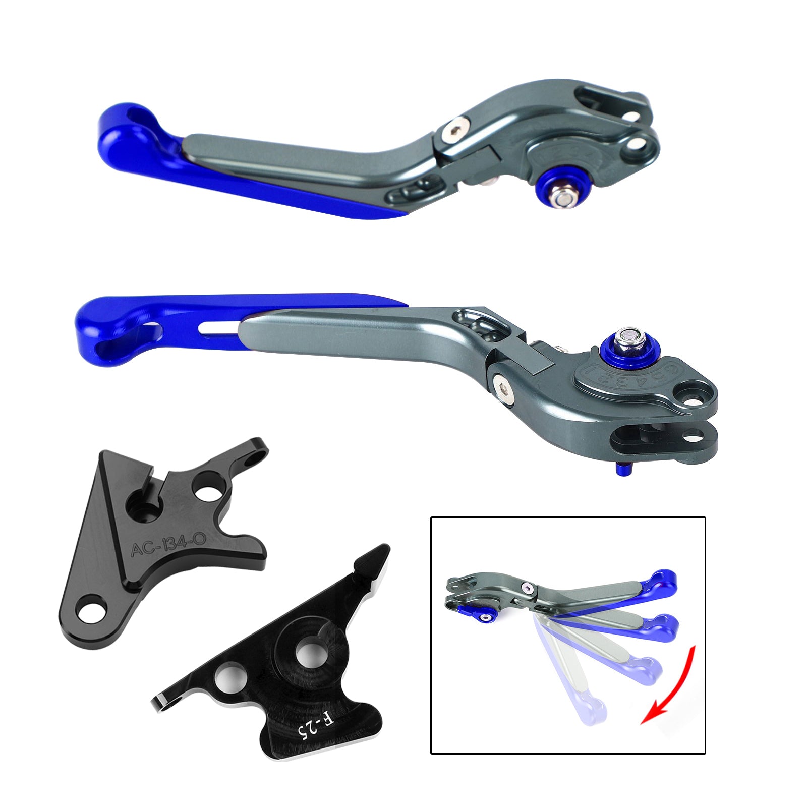 2021-2023 HONDA CB350 Hness GB350 CB350 Palanca de freno de embrague ajustable