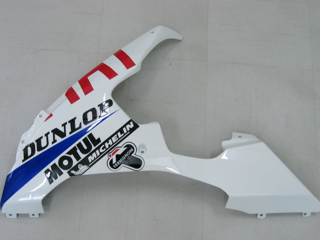 2004-2006 Yamaha YZF-R1 Bleu Blanc No.46 Carénages de course génériques