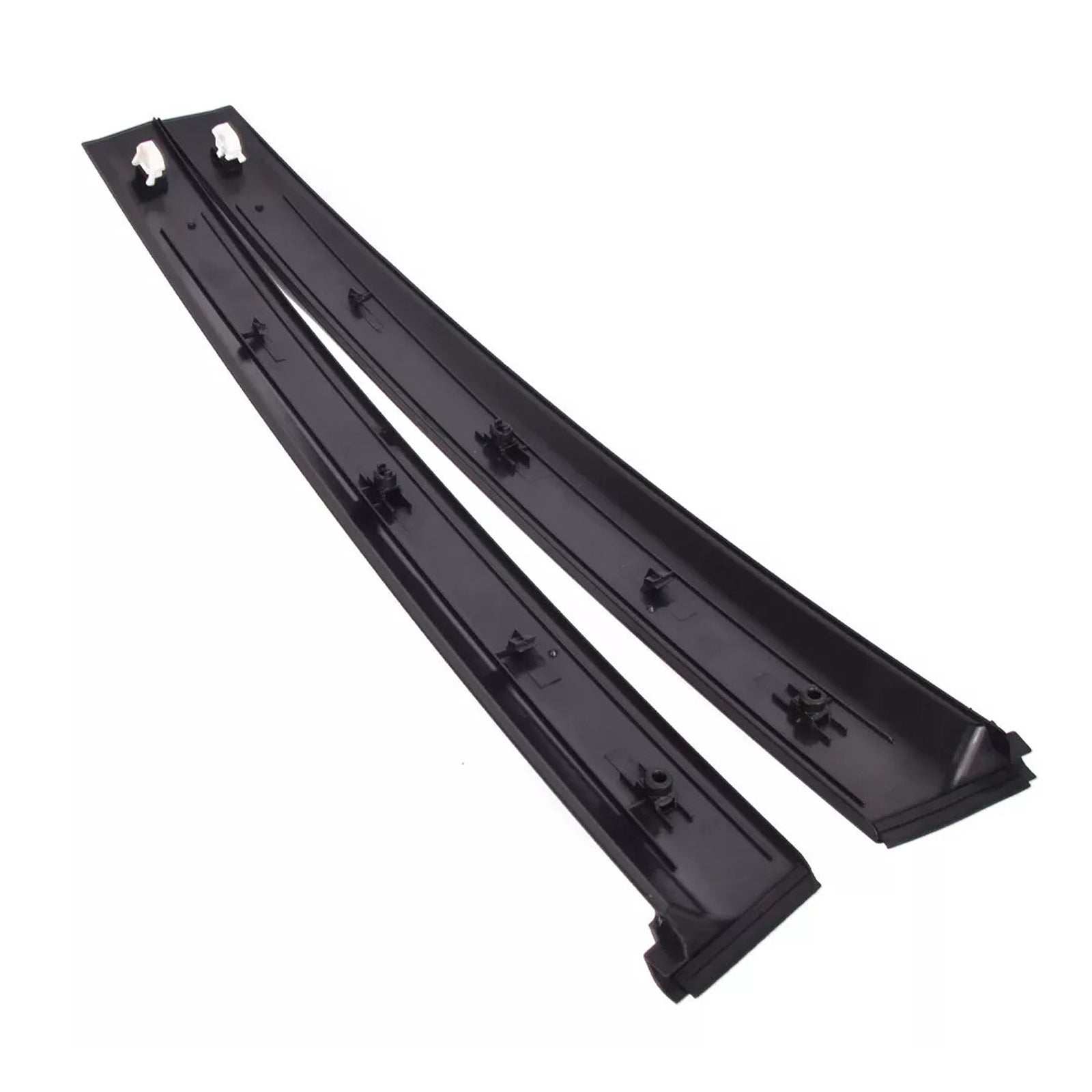 1992-1995 Honda Civic 2/3 door coupe and hatchback Left&Right Door Garnish Trim Pillar Sash Set SLJ-1173A-BK