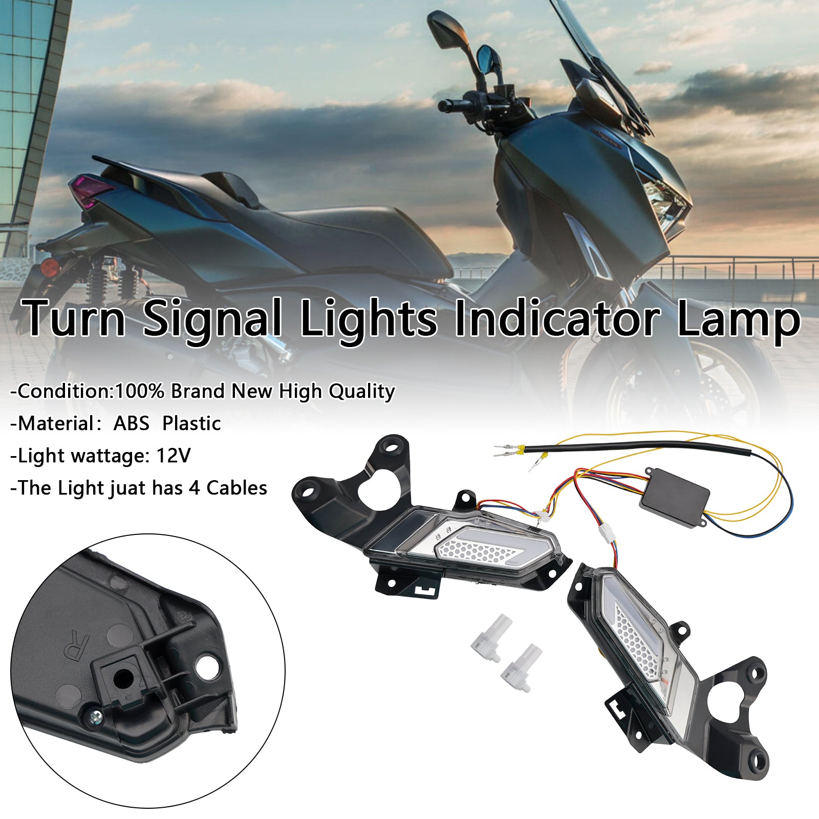 2023-2024 Yamaha XMAX 300 Clignotants Témoin