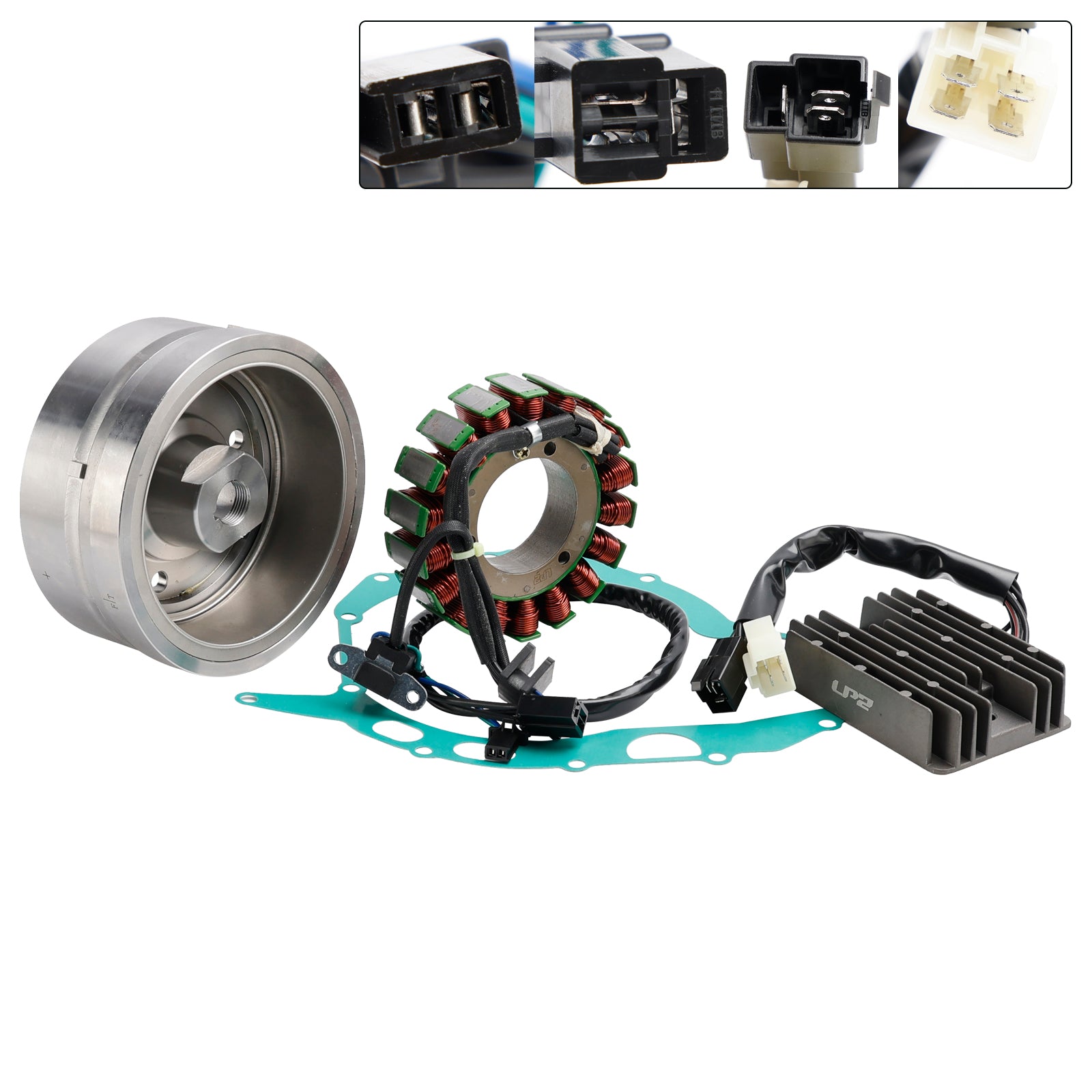 2002-2012 Suzuki DL1000 V-Strom 119mm STATOR ROTOR REGULATION RECTIFIER 32102-06G10 11483-02F00