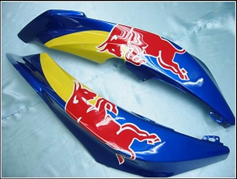 2007-2008 Honda CBR 600 RR Blue Red Bull Racing stroomlijnkappen algemeen