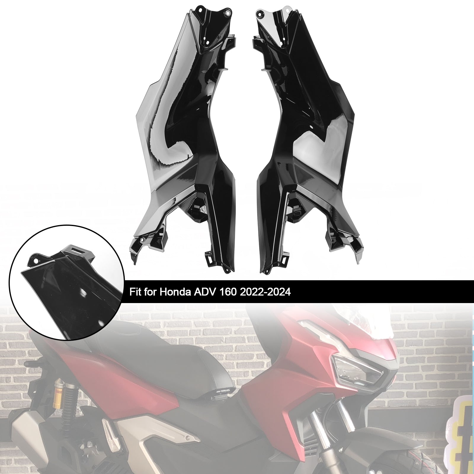 2023-2024 Honda ADV 160 Side frame Cover Panel Fairing Body Cowl