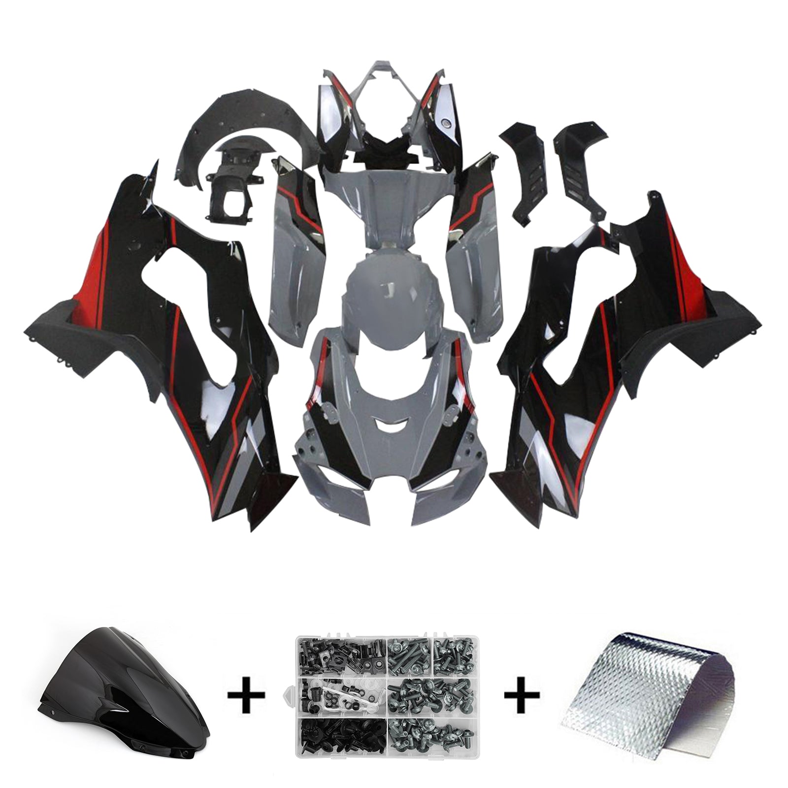 2021-2024 Kawasaki ZX-10R ZX10RR Injection Fairing Kit Bodywork ABS